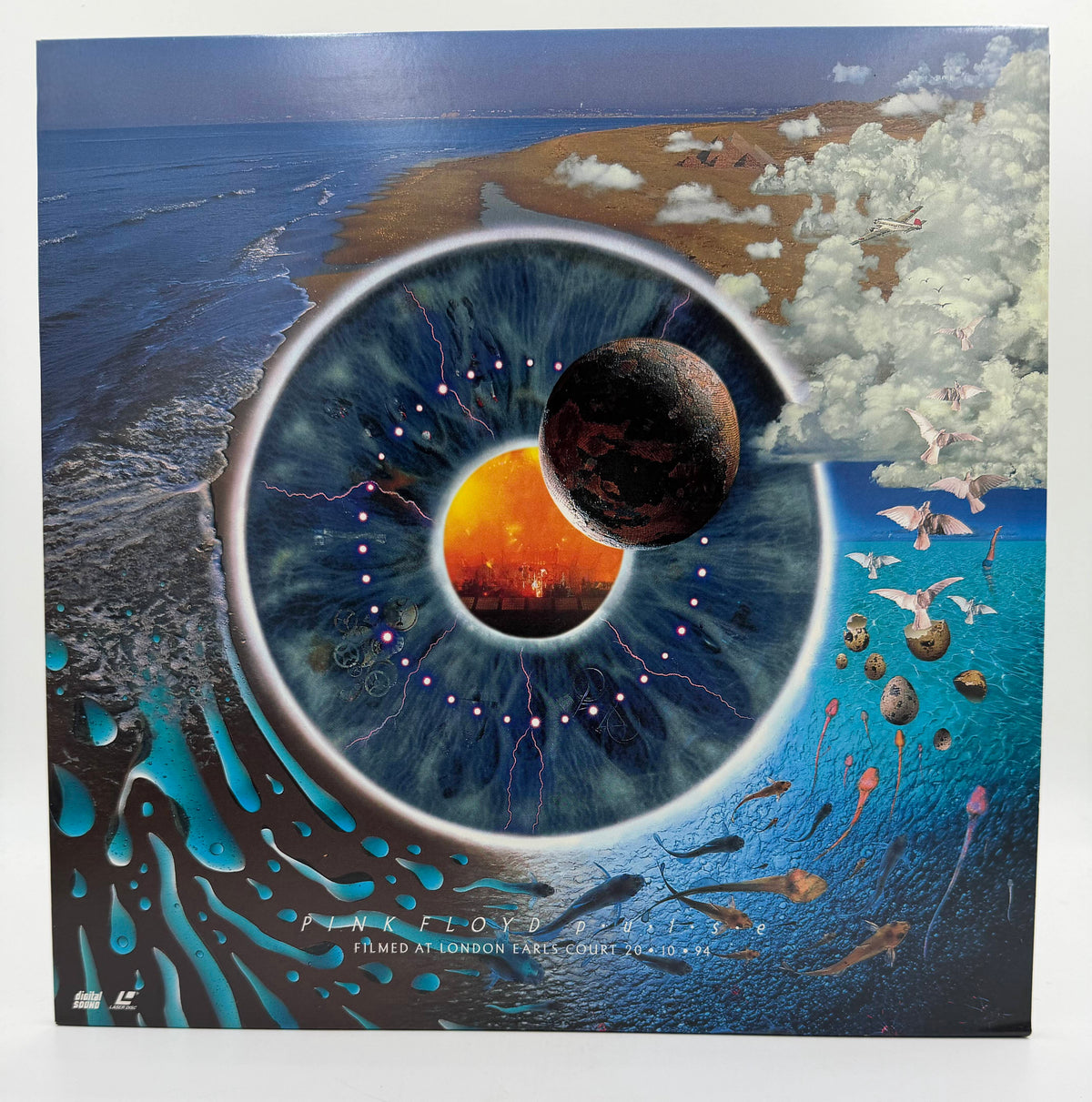 Pink Floyd: P•U•L•S•E - Filmed at London Earls Court 20.10.94 (1995) SMV Enterprises / Columbia Music Video LaserDisc 2-Disc Set - EX