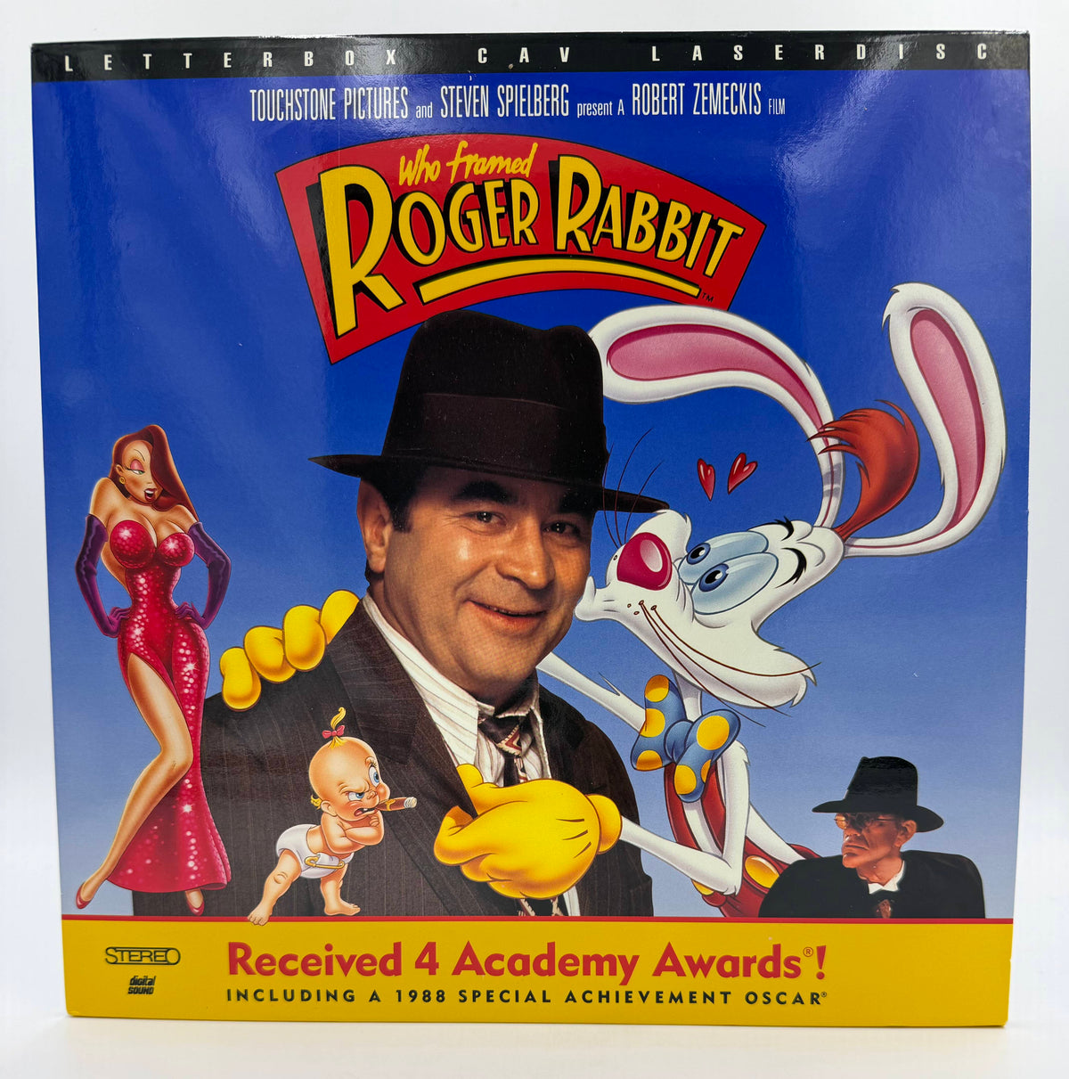 Who Framed Roger Rabbit: Letterbox CAV LaserDisc (1988 / 1990) Touchstone Pictures / Image Entertainment 2-Disc Set - EX