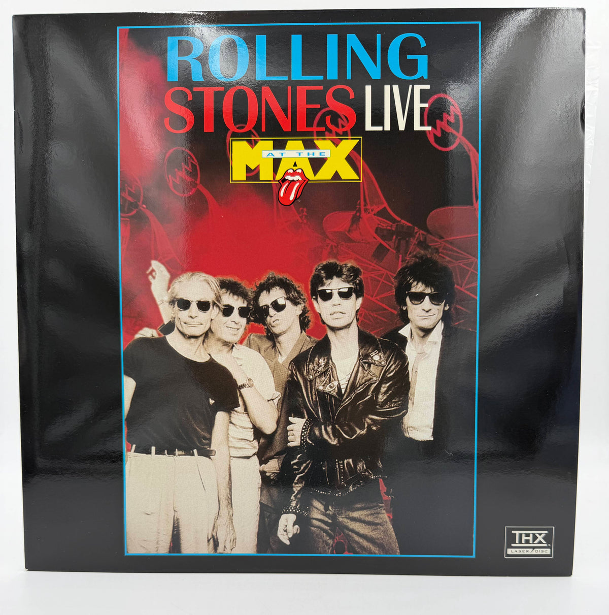 Rolling Stones: Live at the MAX (1991 / 1994) Castle Music Pictures / Image Entertainment THX LaserDisc - EX
