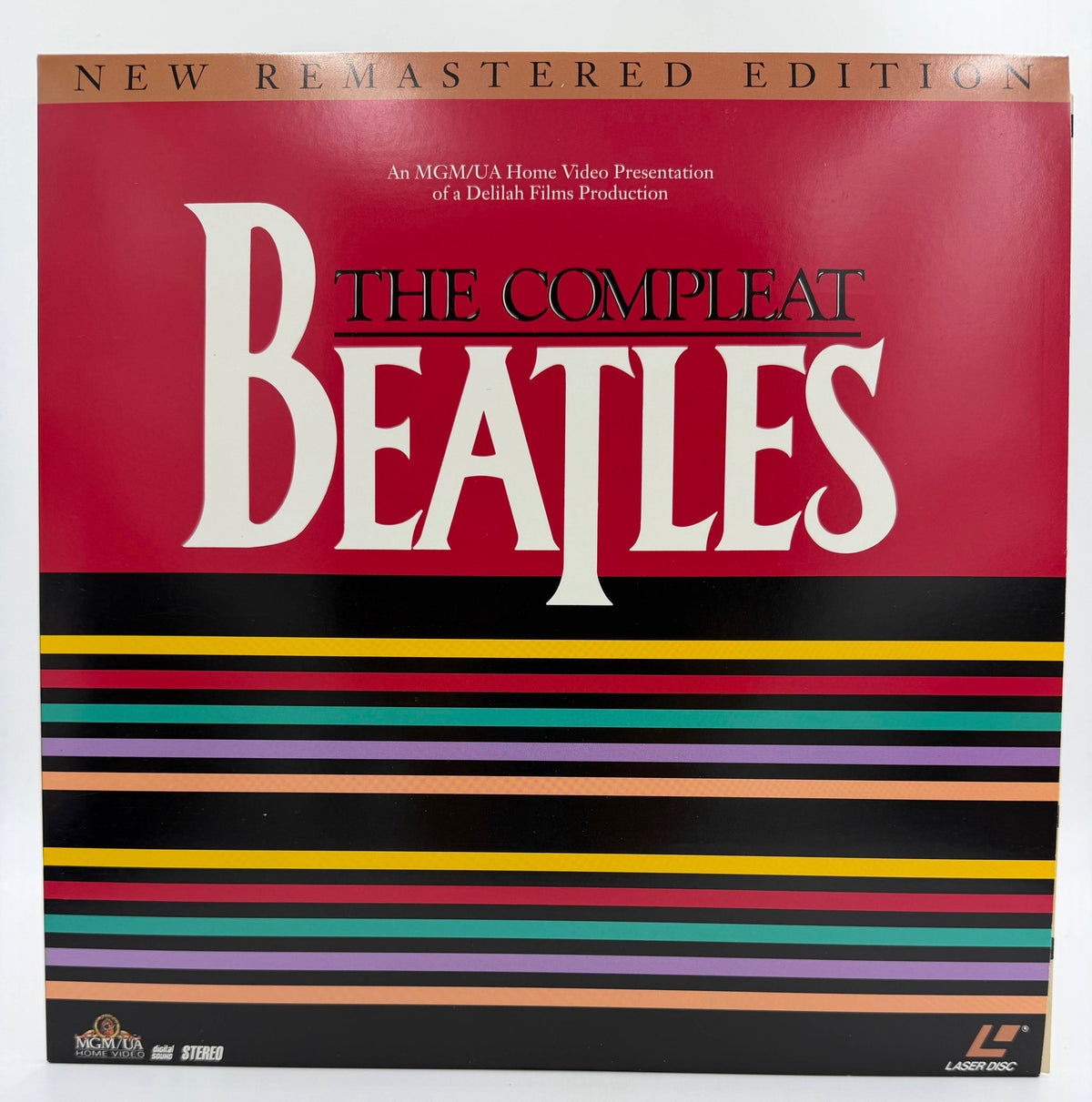 The Compleat Beatles: New Remastered Edition (1982 / 1994) MGM/UA Home Video LaserDisc - EX