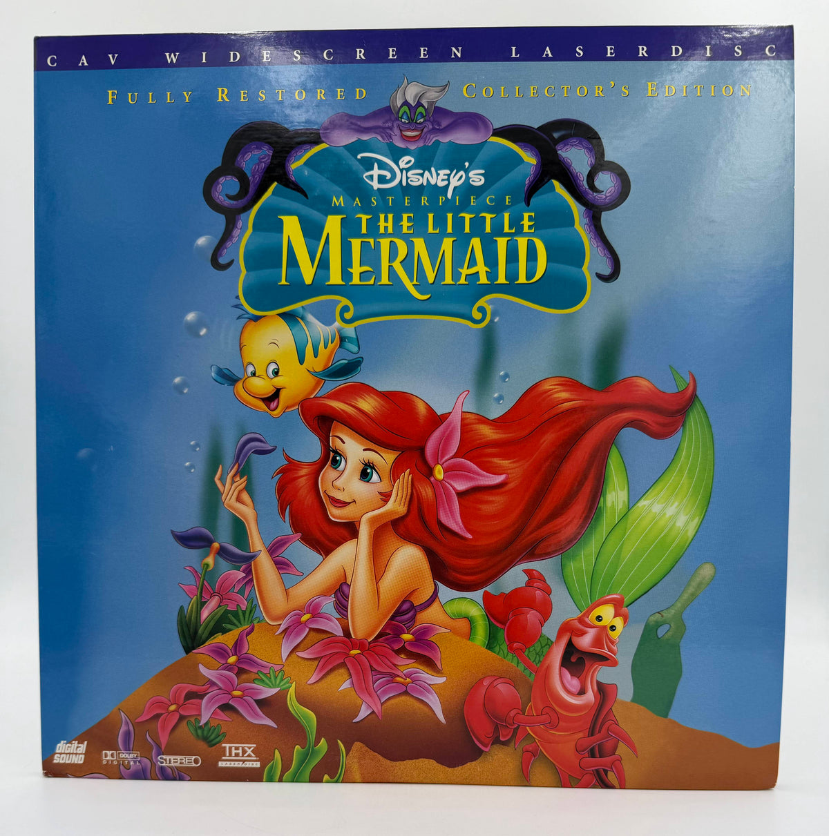 The Little Mermaid: CAV Widescreen Laserdisc / Masterpiece Collection (1989 / 1998) Walt Disney Home Video THX AC-3 LaserDisc 2-Disc Set - EX