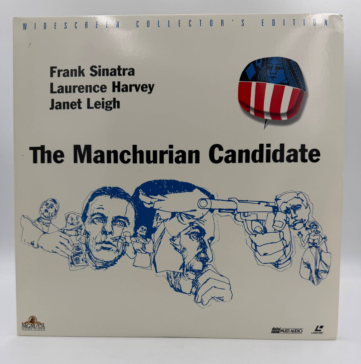 The Manchurian Candidate: Widescreen Collector's Edition (1962 / 1997) MGM/UA Home Video / Image Entertainment LaserDisc 2-Disc Set - EX