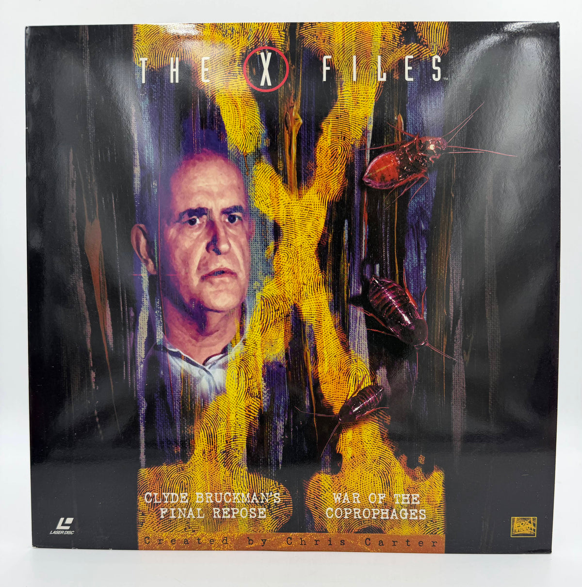 The X-Files: Clyde Bruckman's Final Repose & War of the Coprophages (1995 / 1996) 20th Century Fox Home Entertainment LaserDisc - EX