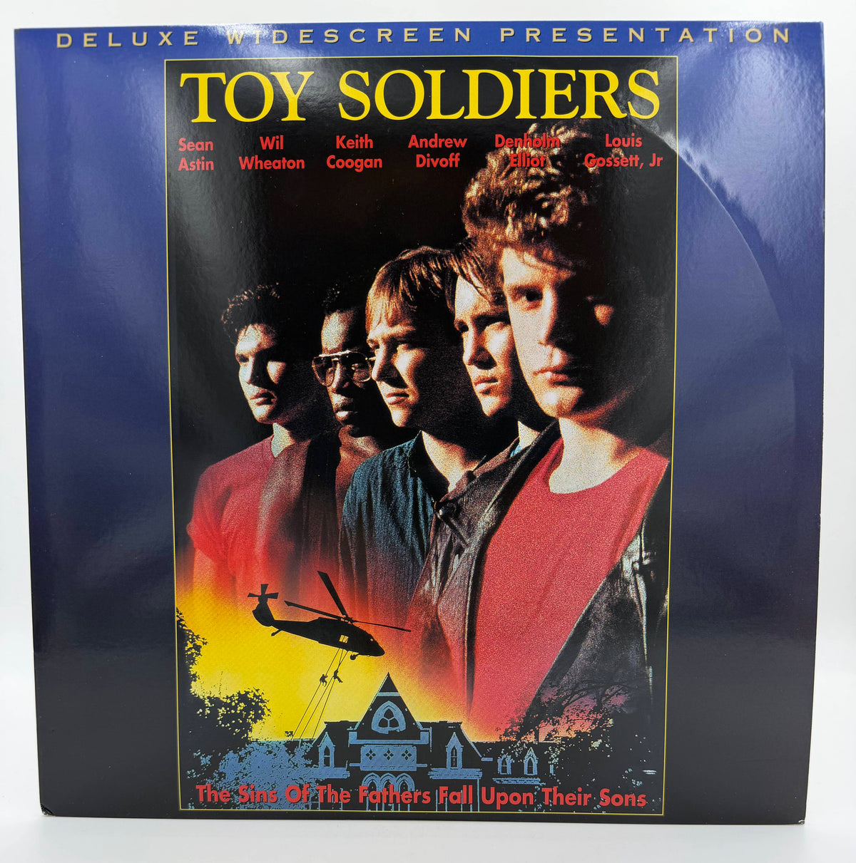 Toy Soldiers: Deluxe Widescreen Presentation (1991) TriStar Pictures / Columbia TriStar Home Video LaserDisc - VG+