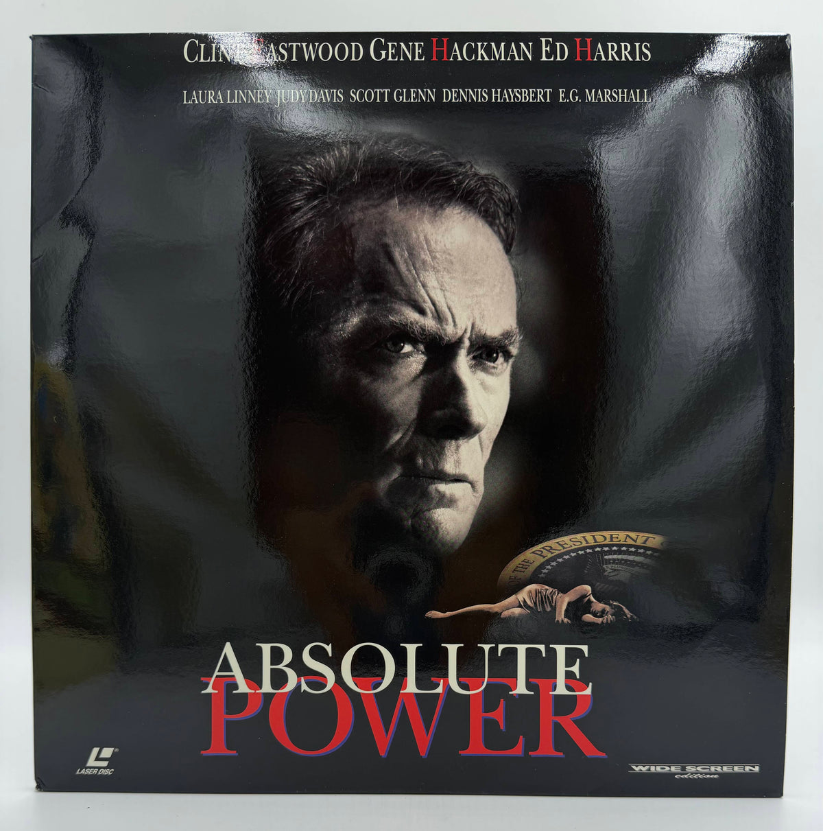 Absolute Power (1997) Special Widescreen Edition 2-Disc Set – LaserDisc - VG+