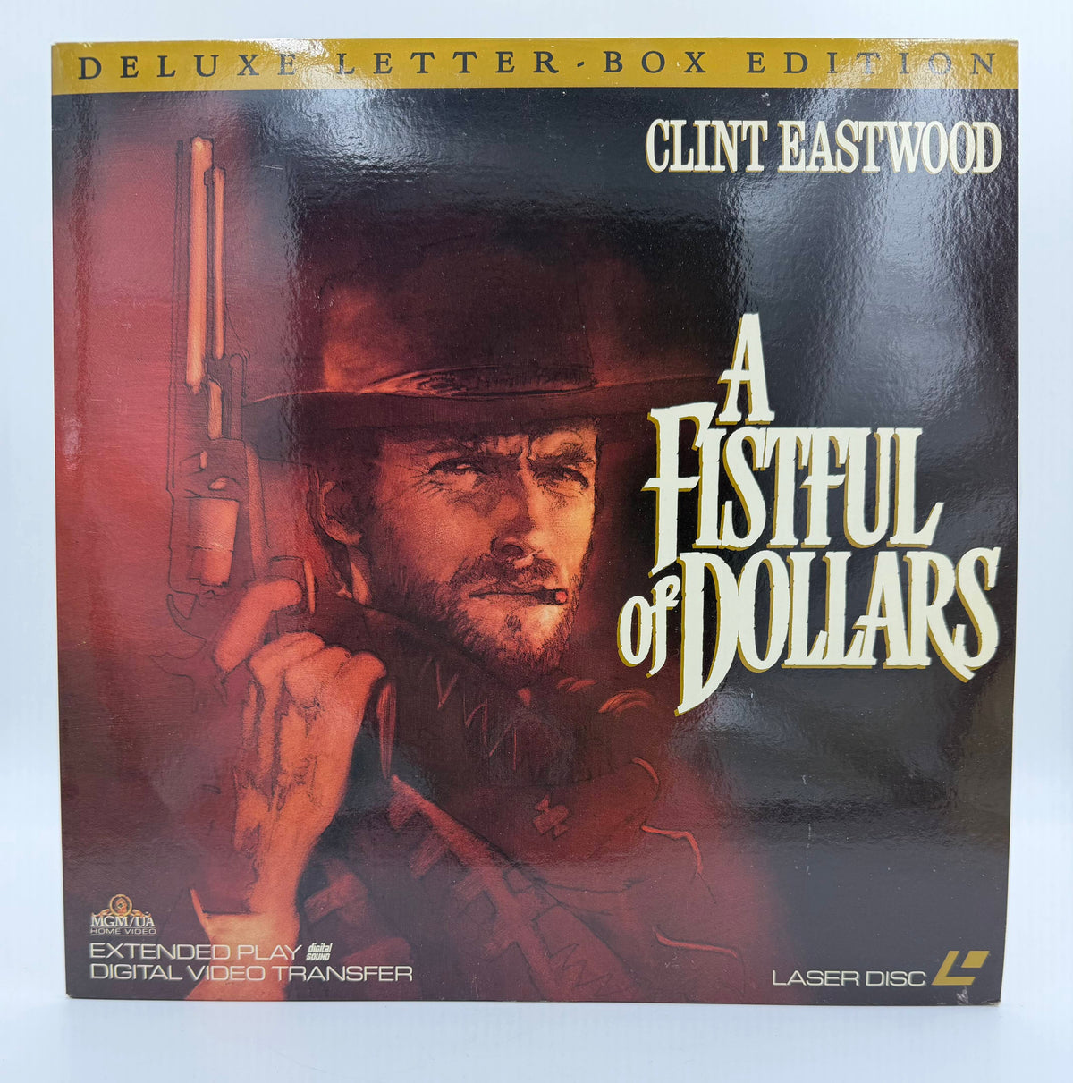 A Fistful of Dollars (1964 / 1990) Deluxe Letter-Box Edition LaserDisc - EX Condition Clint Eastwood