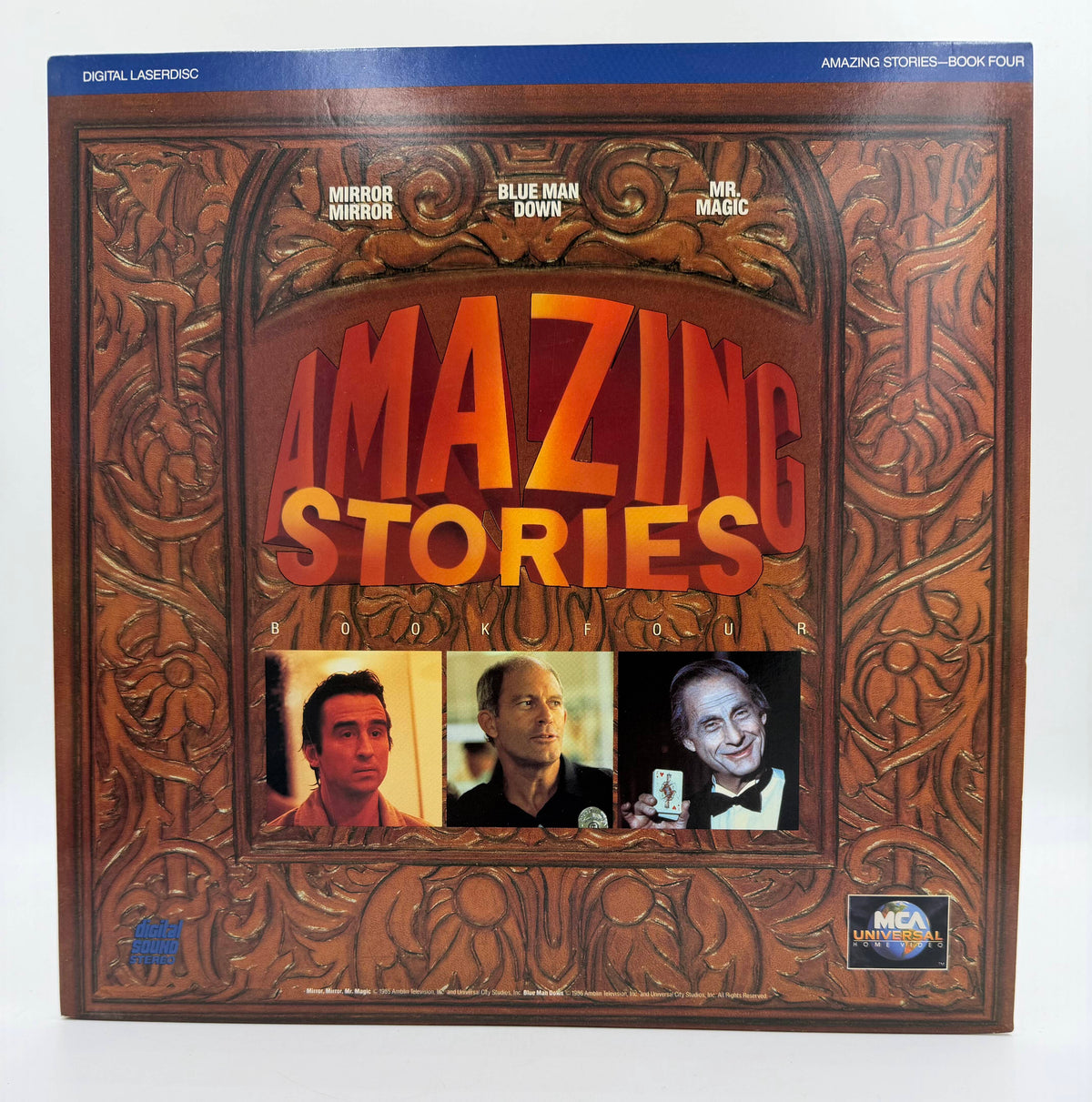Amazing Stories: Book Four (1985-1986 / 1990) MCA Universal Home Video LaserDisc - EX