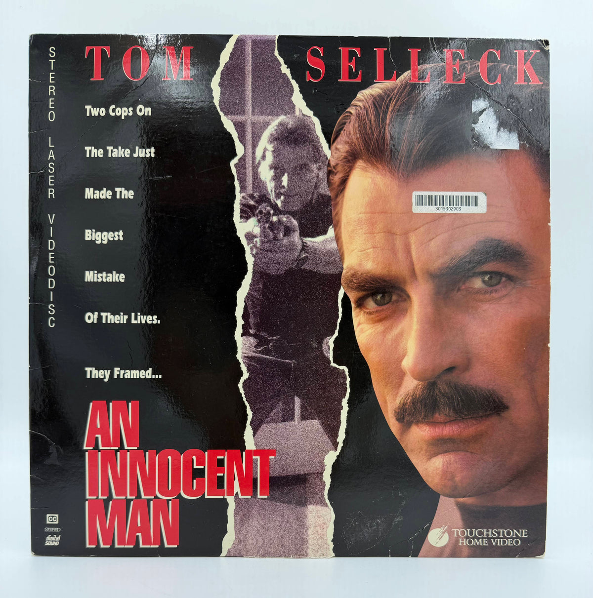 An Innocent Man (1989 / 1990) Touchstone Home Video LaserDisc - VG