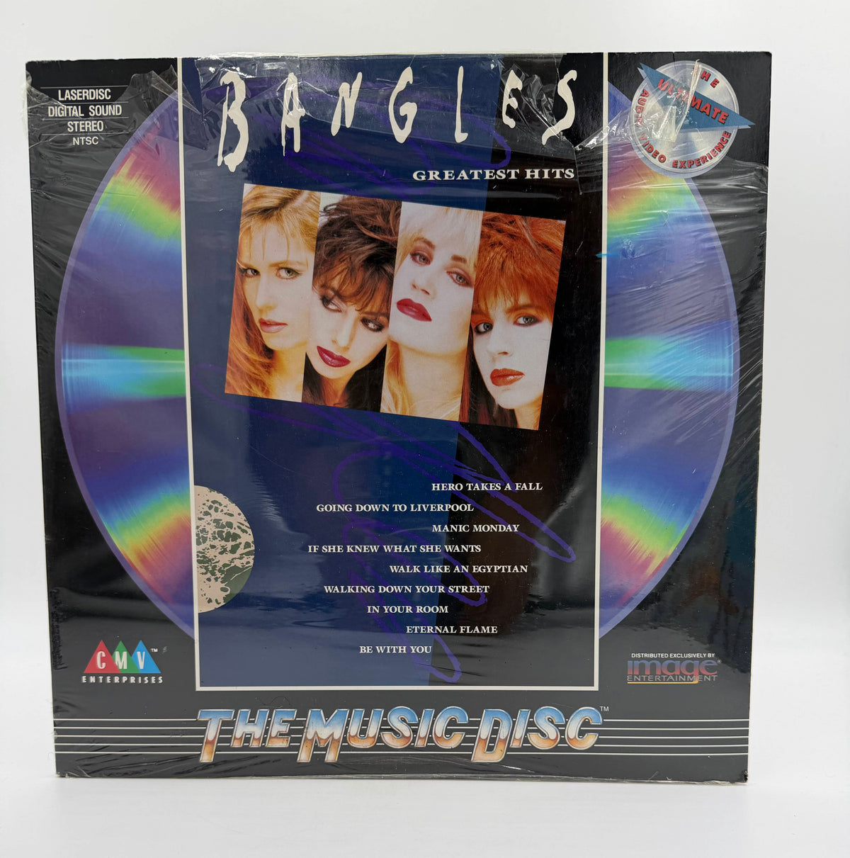 Bangles: Greatest Hits (1990) CMV Enterprises / Image Entertainment LaserDisc - EX - Factory Sealed