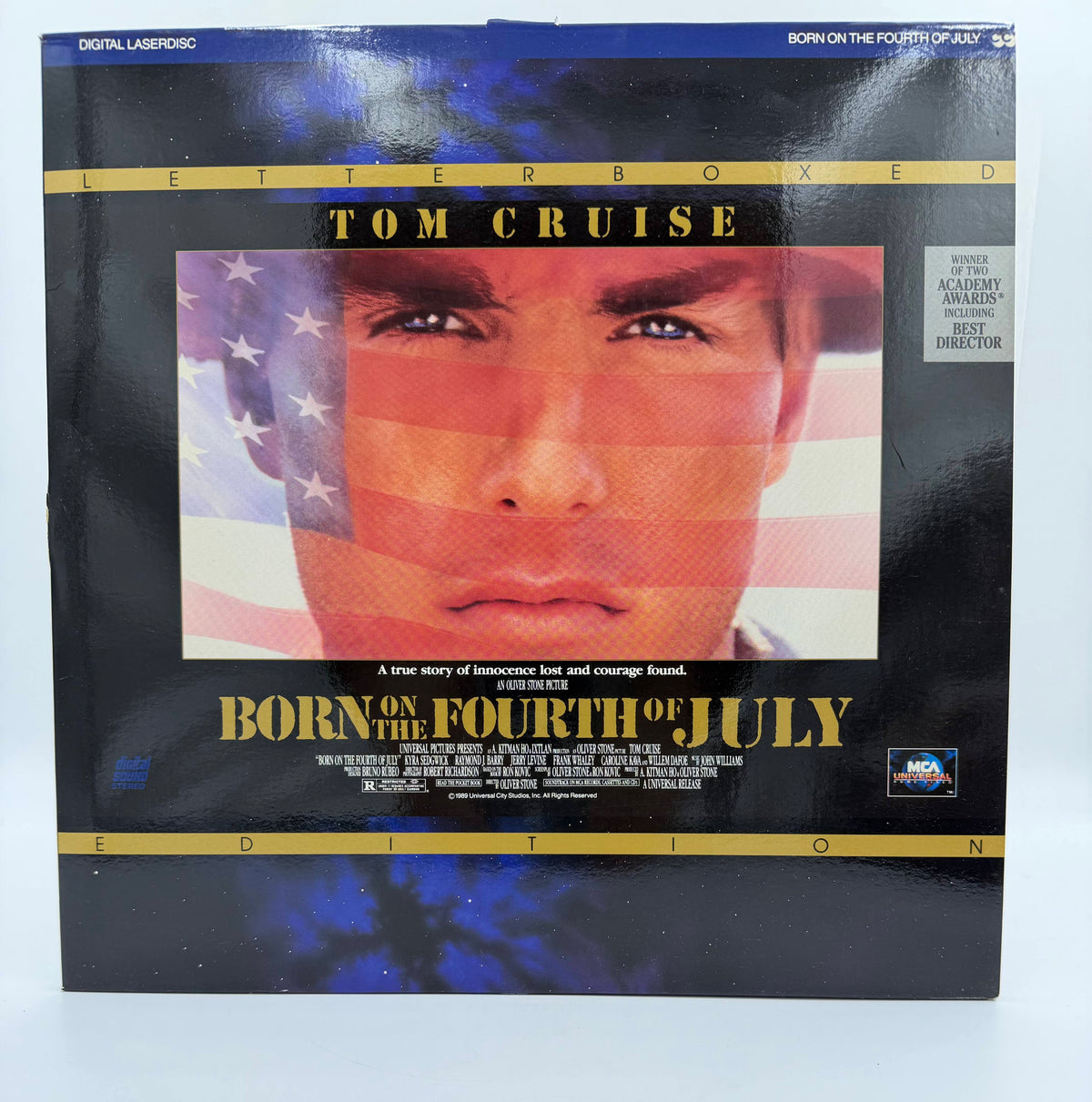 Born on the Fourth of July (1989 / 1990) Letterboxed Edition 2-Disc Set – LaserDisc - EX