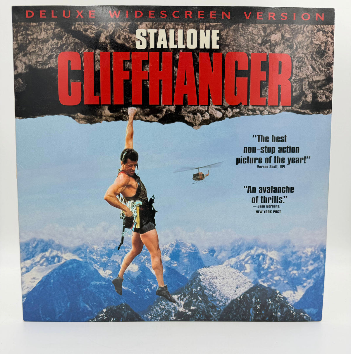 Cliffhanger (1993) Deluxe Widescreen Version LaserDisc - EX