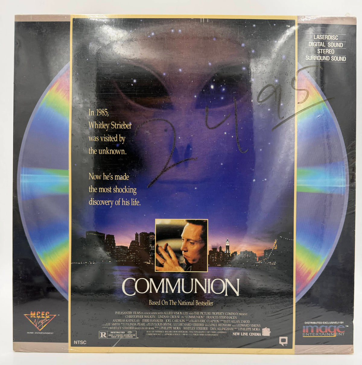 Communion (1989 / 1990) Image Entertainment / MCEG Virgin LaserDisc - EX - Factory Sealed