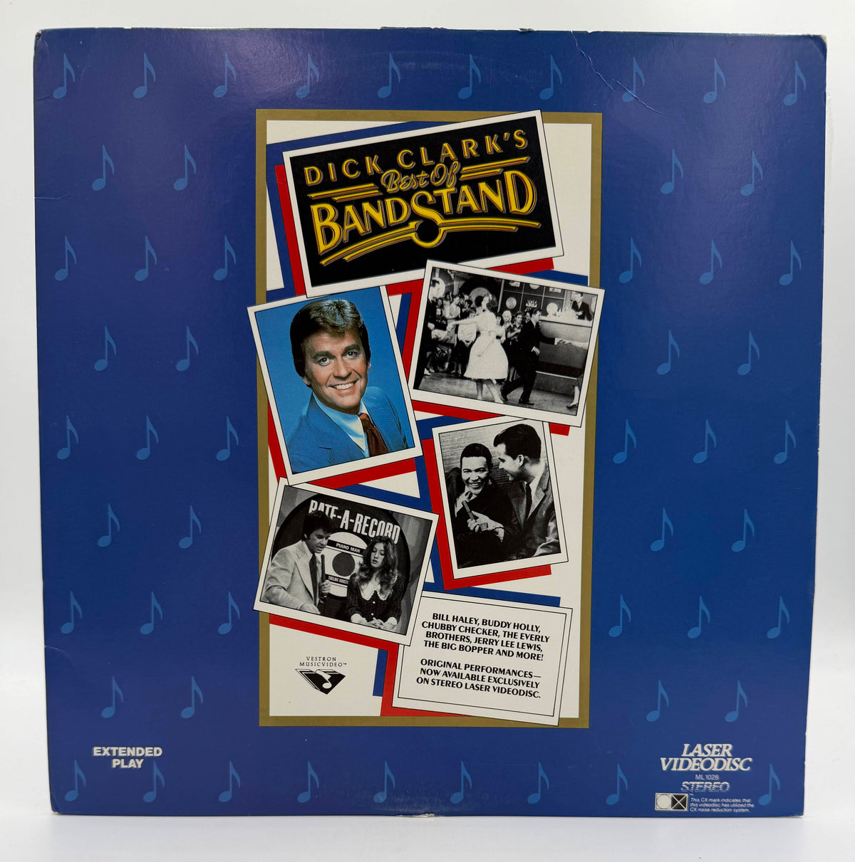 Dick Clark's Best of Bandstand (1986) Vestron MusicVideo LaserDisc - VG