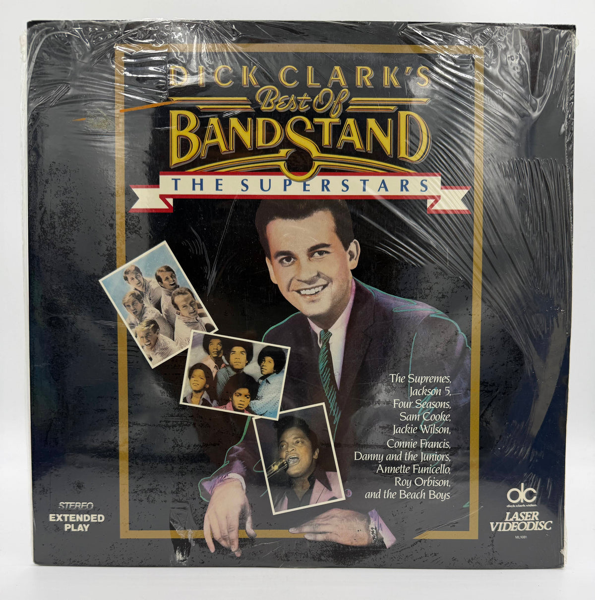 Dick Clark's Best of Bandstand: The Superstars (1987) Vestron MusicVideo LaserDisc - EX - Factory Sealed