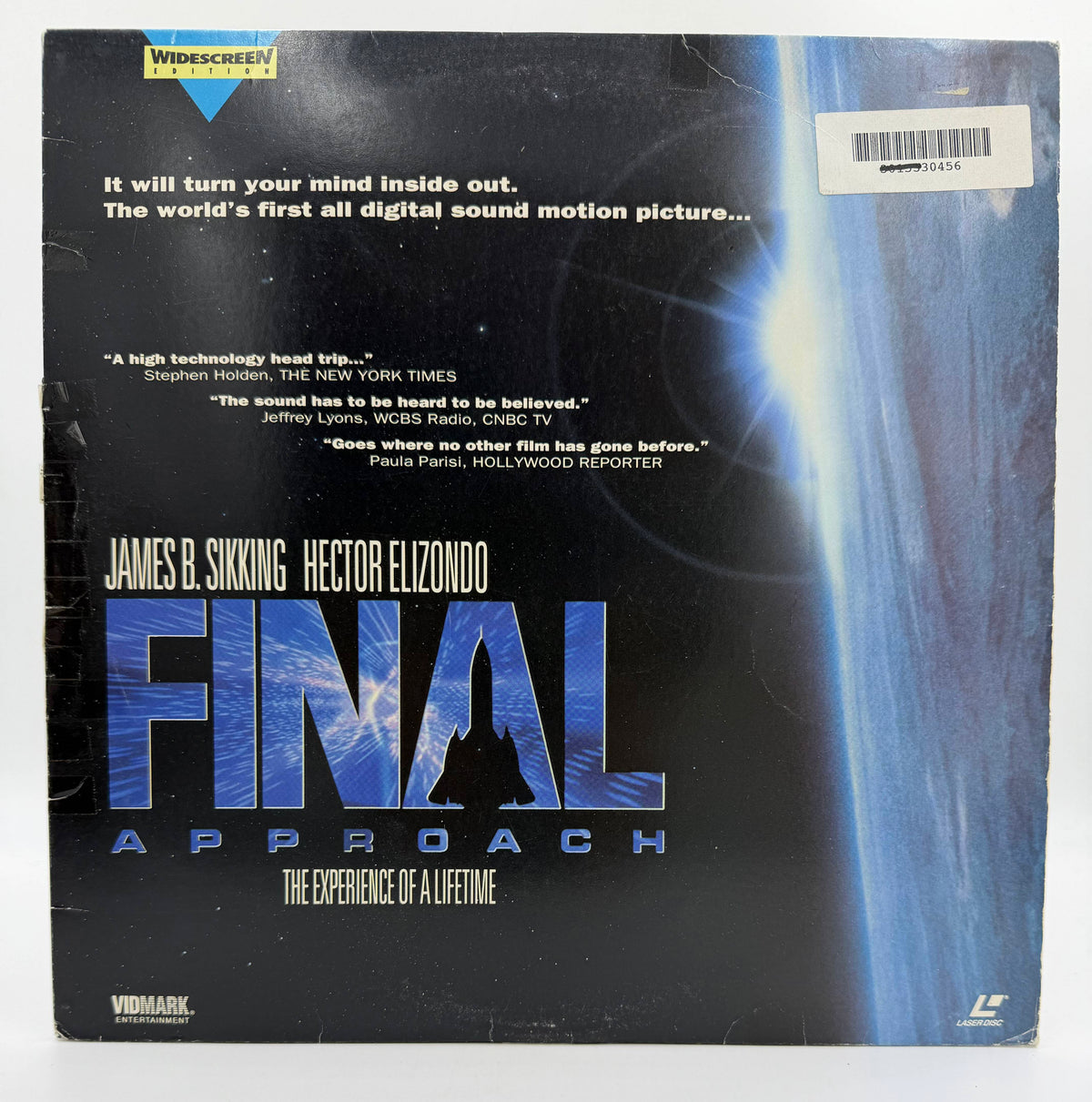 Final Approach (1991) Vidmark Entertainment Widescreen Edition LaserDisc - VG