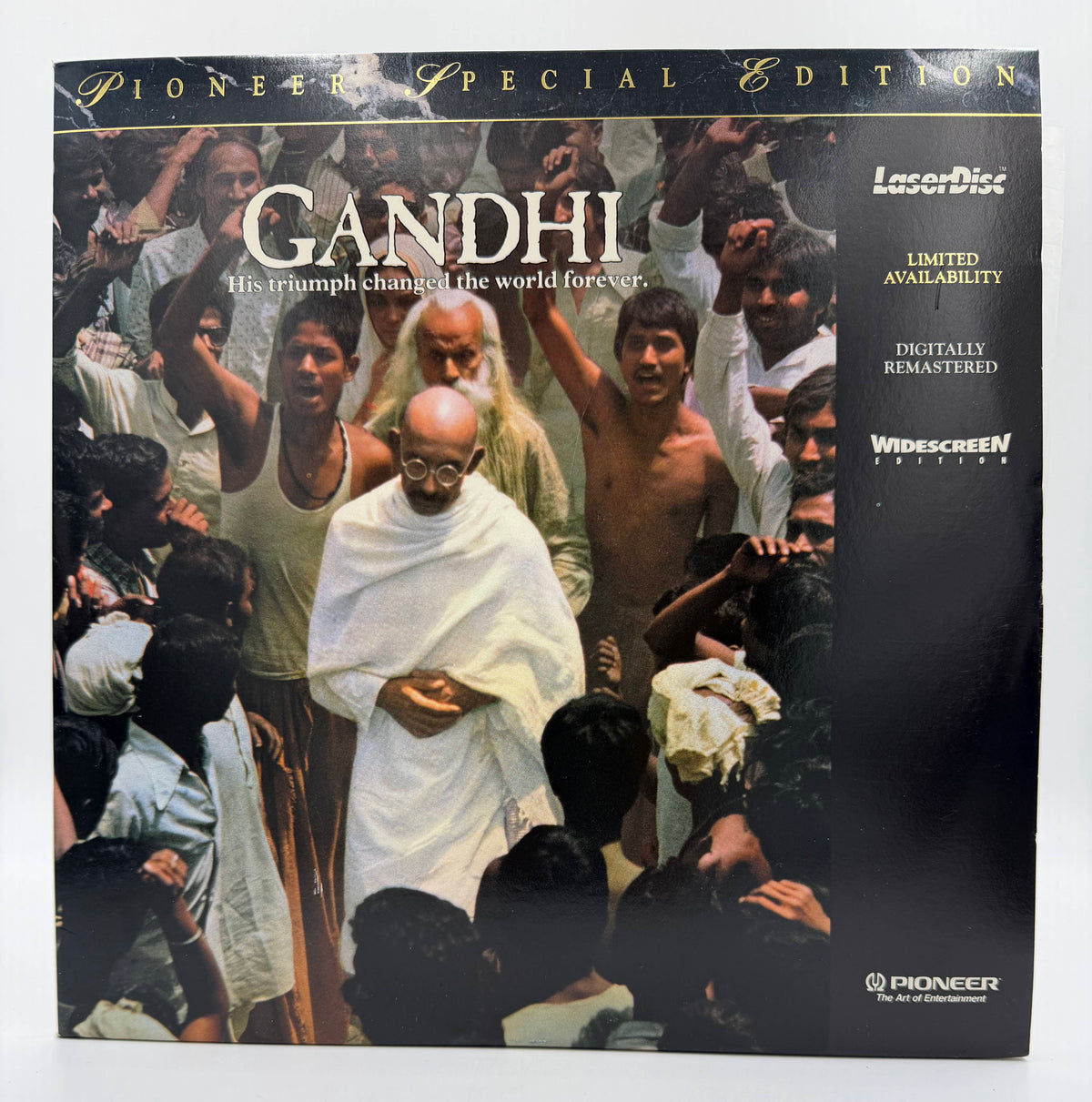 Gandhi (1982 / 1991) Pioneer Special Edition Widescreen 2-Disc Set – LaserDisc - EX