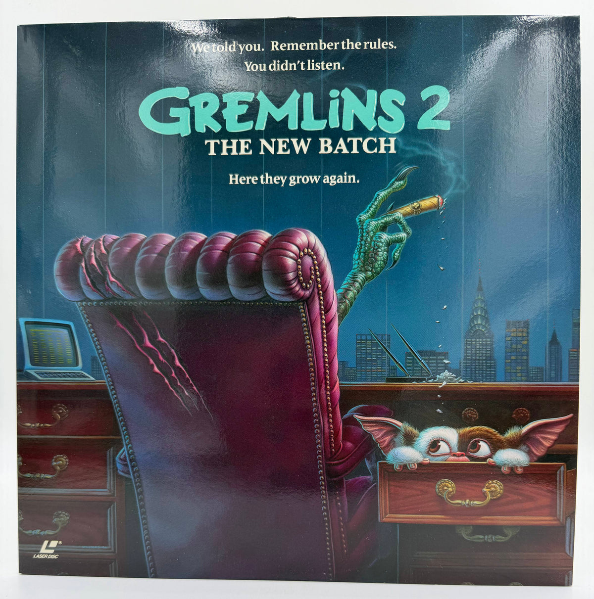 Gremlins 2: The New Batch (1990) Wide Screen Extended Play LaserDisc - EX