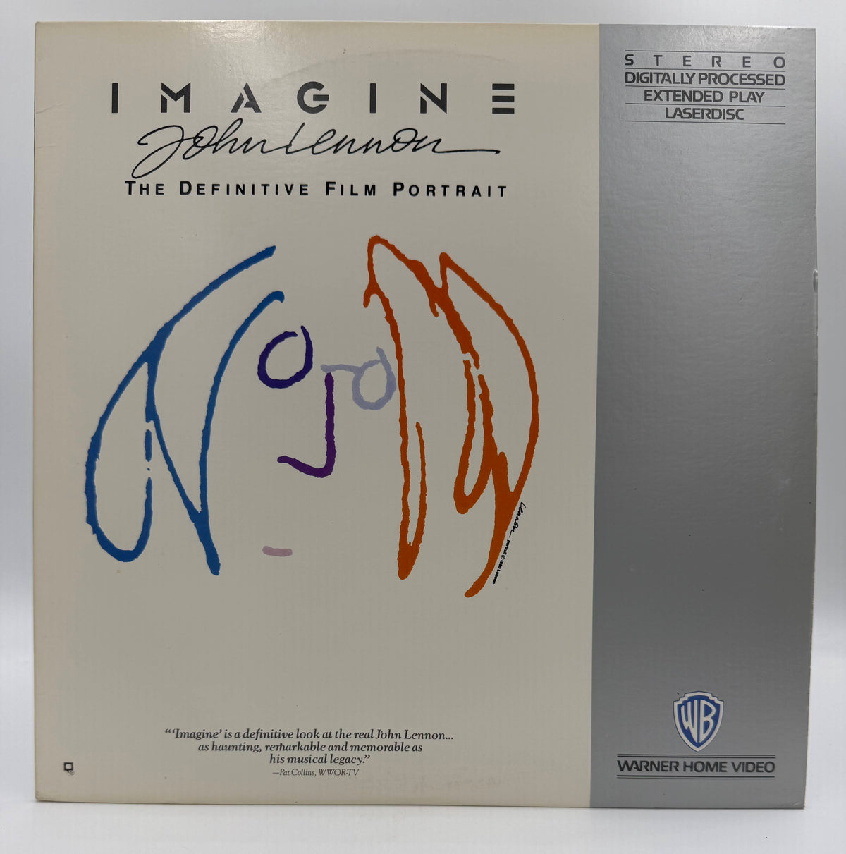 Imagine: John Lennon – The Definitive Film Portrait (1988 / 1989) Warner Home Video LaserDisc - EX