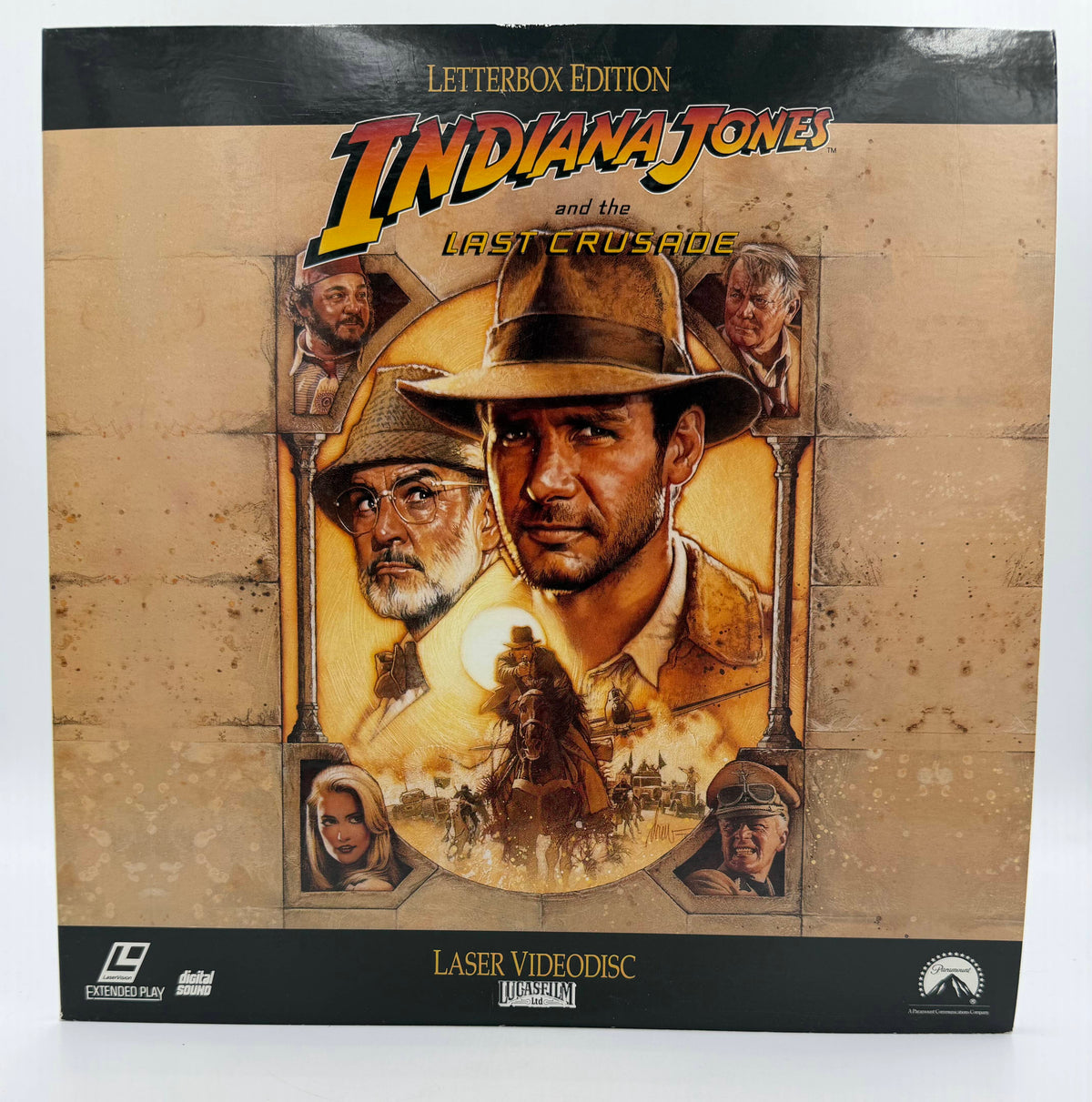 Indiana Jones and the Last Crusade (1989 / 1990) Letterbox Edition LaserDisc - EX