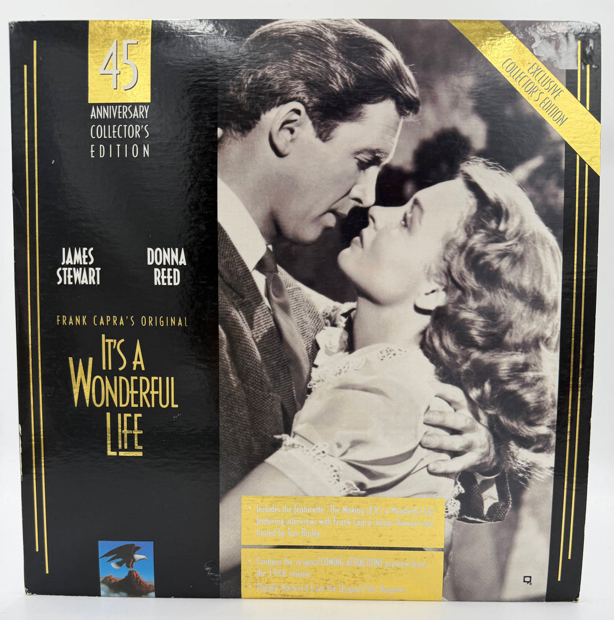 It's a Wonderful Life: 45th Anniversary Collector's Edition (1946 / 1991) Republic Pictures Home Video 2-Disc Set – LaserDisc - VG+