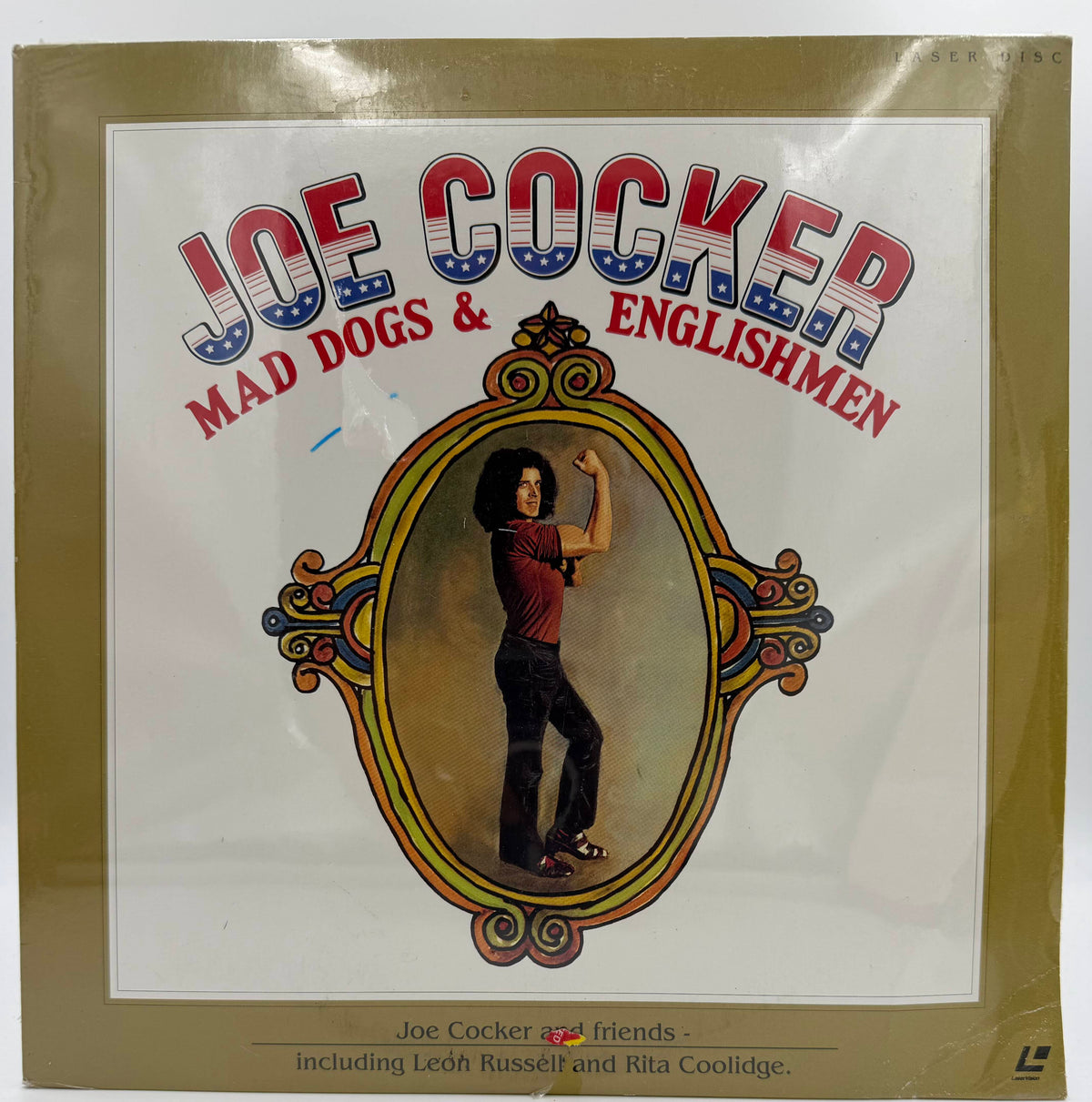 Joe Cocker: Mad Dogs &amp; Englishmen (1970 / 1987) A&M Video LaserDisc - VG+ - Factory Sealed