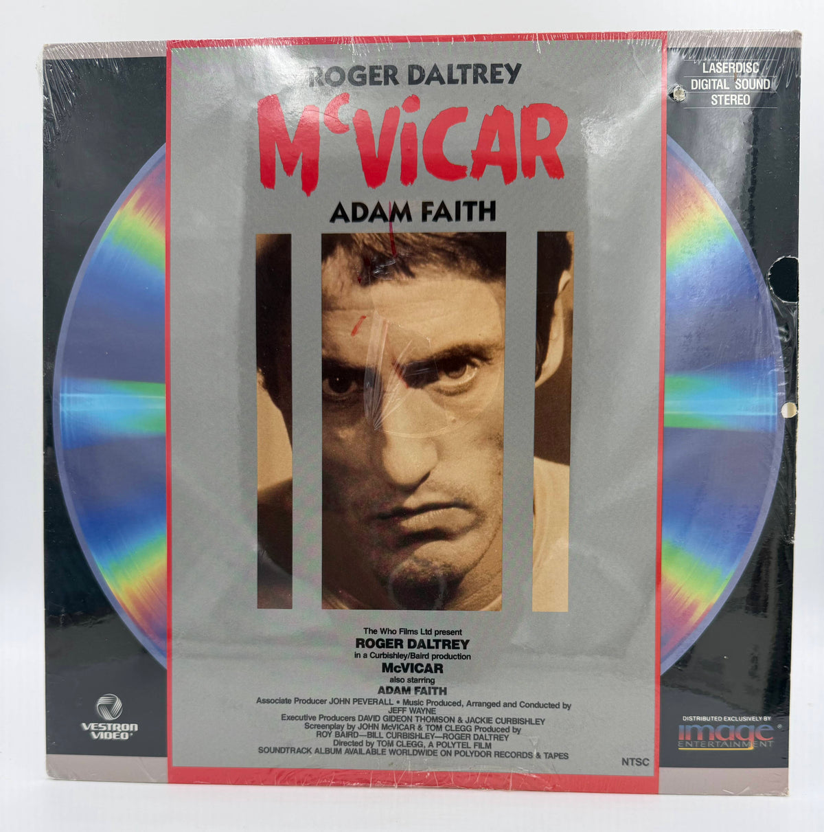 McVicar (1980 / 1990) Vestron Video / Image Entertainment LaserDisc - EX - Factory Sealed