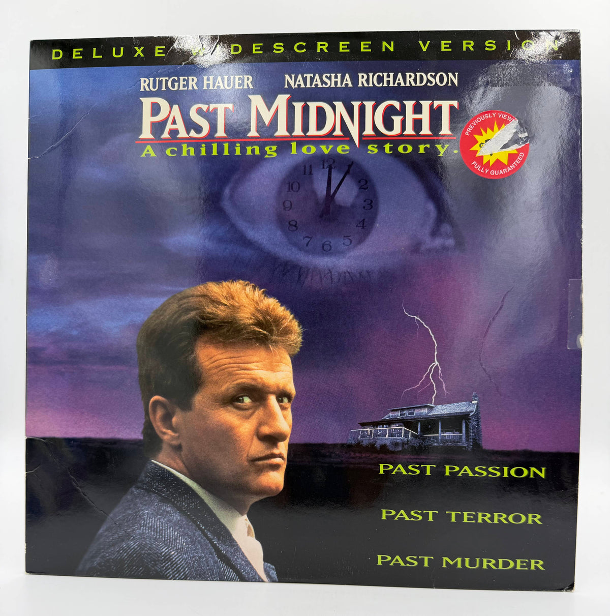 Past Midnight (1992 / 1993) Deluxe Widescreen Version LaserDisc - VG