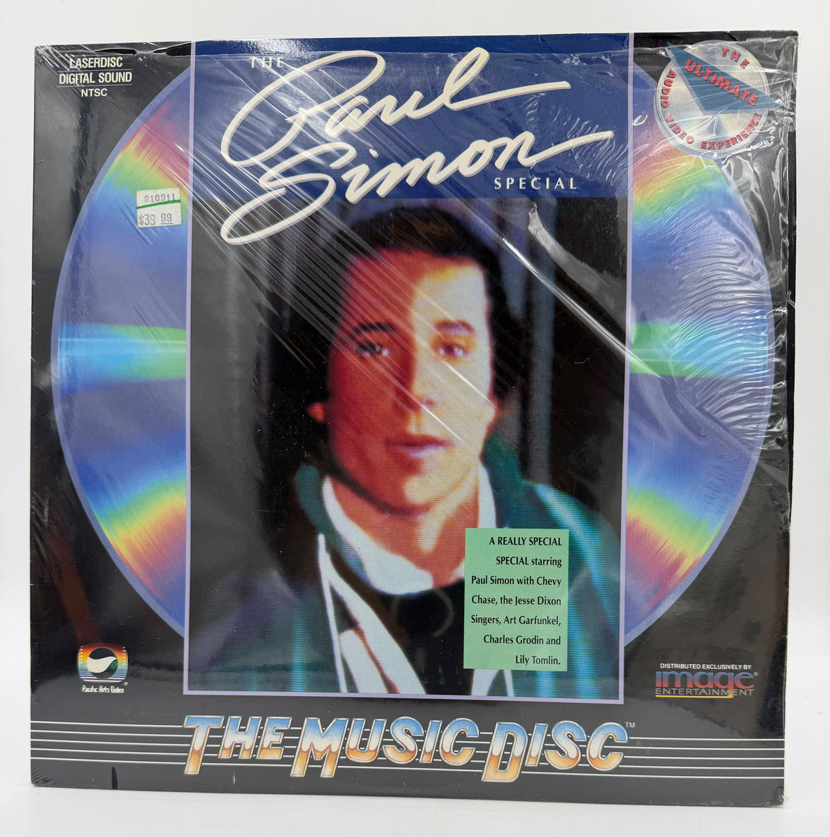 The Paul Simon Special (1977 / 1990) Pacific Arts Video / Image Entertainment LaserDisc - VG+