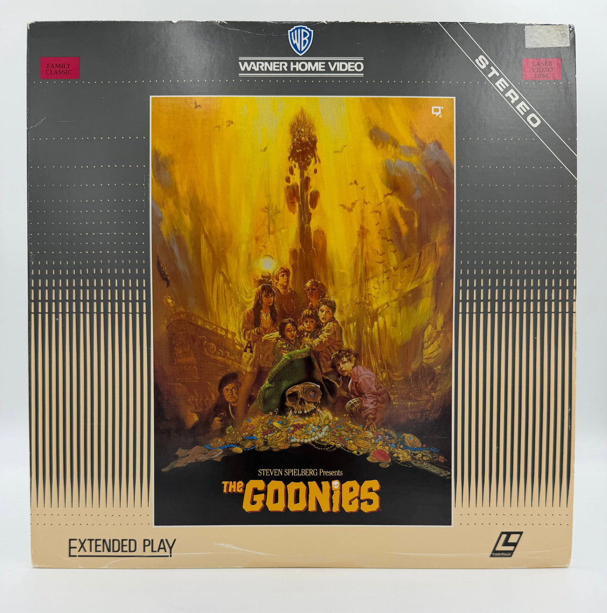 The Goonies (1985 / 1986) Warner Home Video LaserDisc - VG+