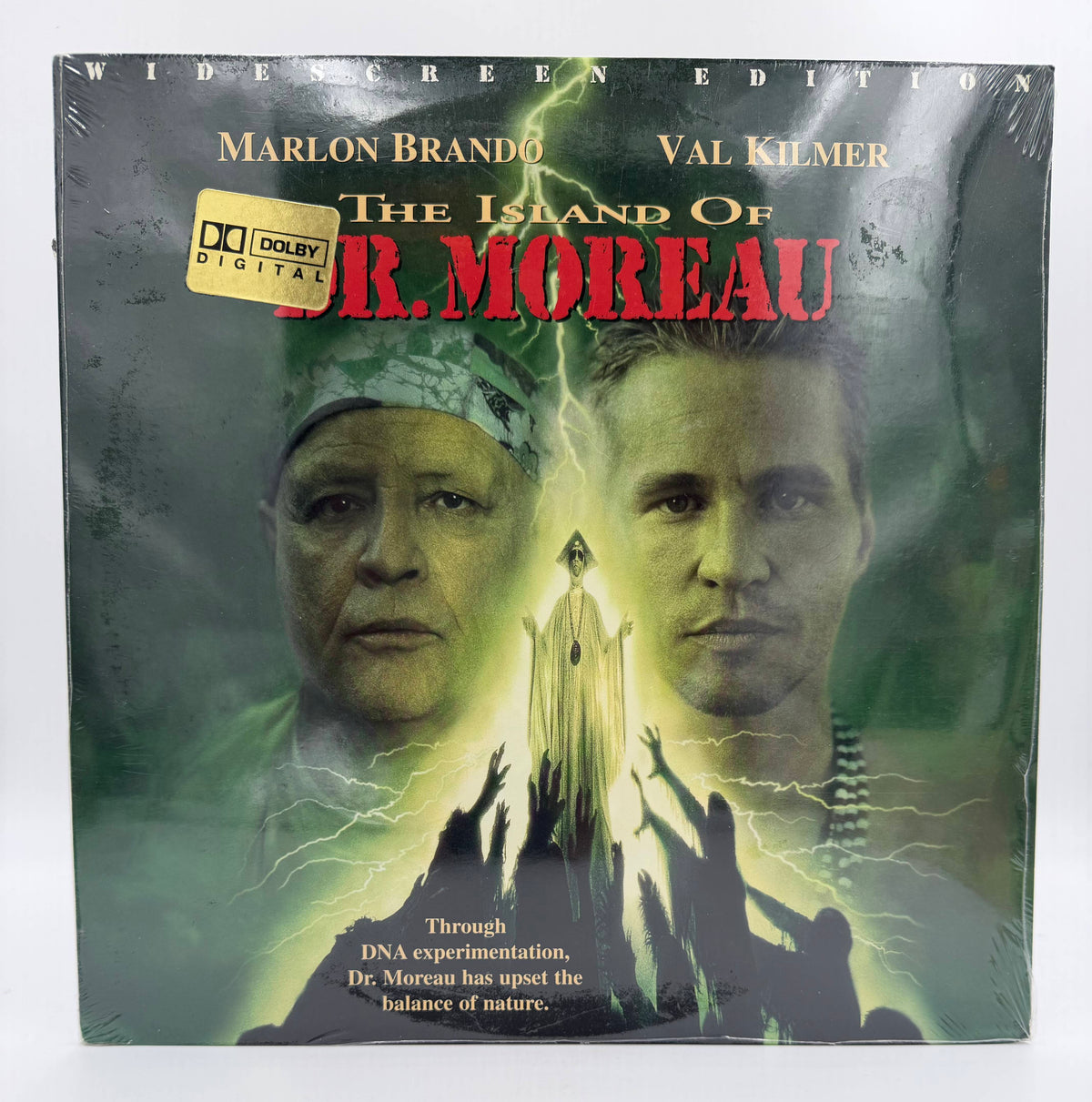 The Island of Dr. Moreau (1996) Widescreen Edition Dolby Digital LaserDisc - EX - Factory Sealed