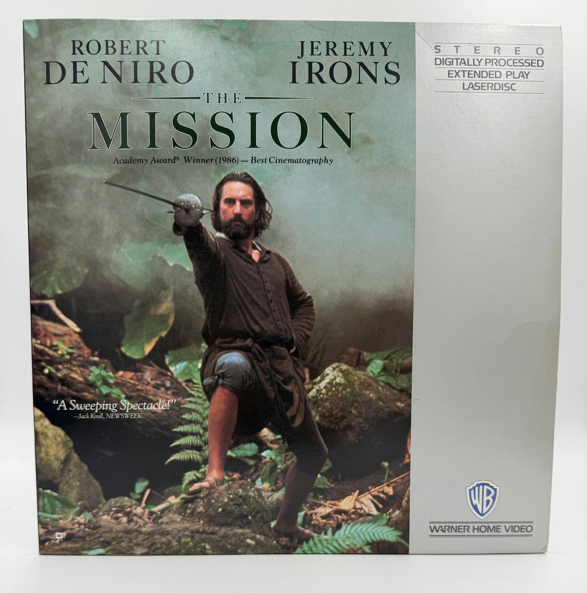 The Mission (1986 / 1987) Warner Home Video Digitally Processed 2-Disc Set – LaserDisc - VG+