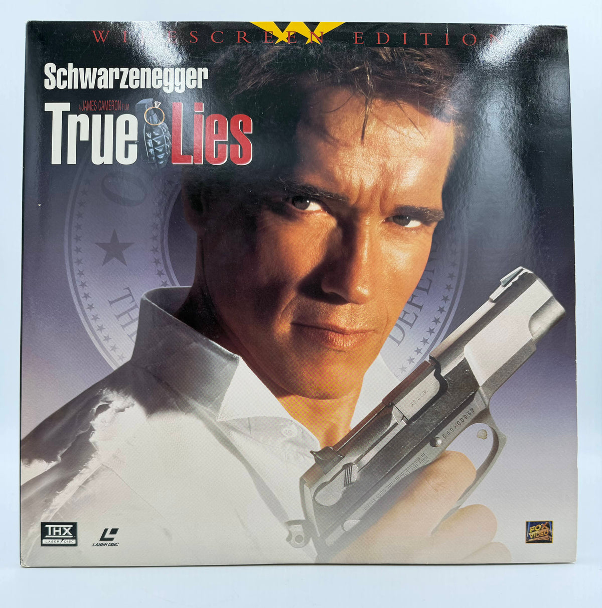 True Lies (1994) Fox Video Special Widescreen Edition THX LaserDisc - EX Arnold Schwarzenegger