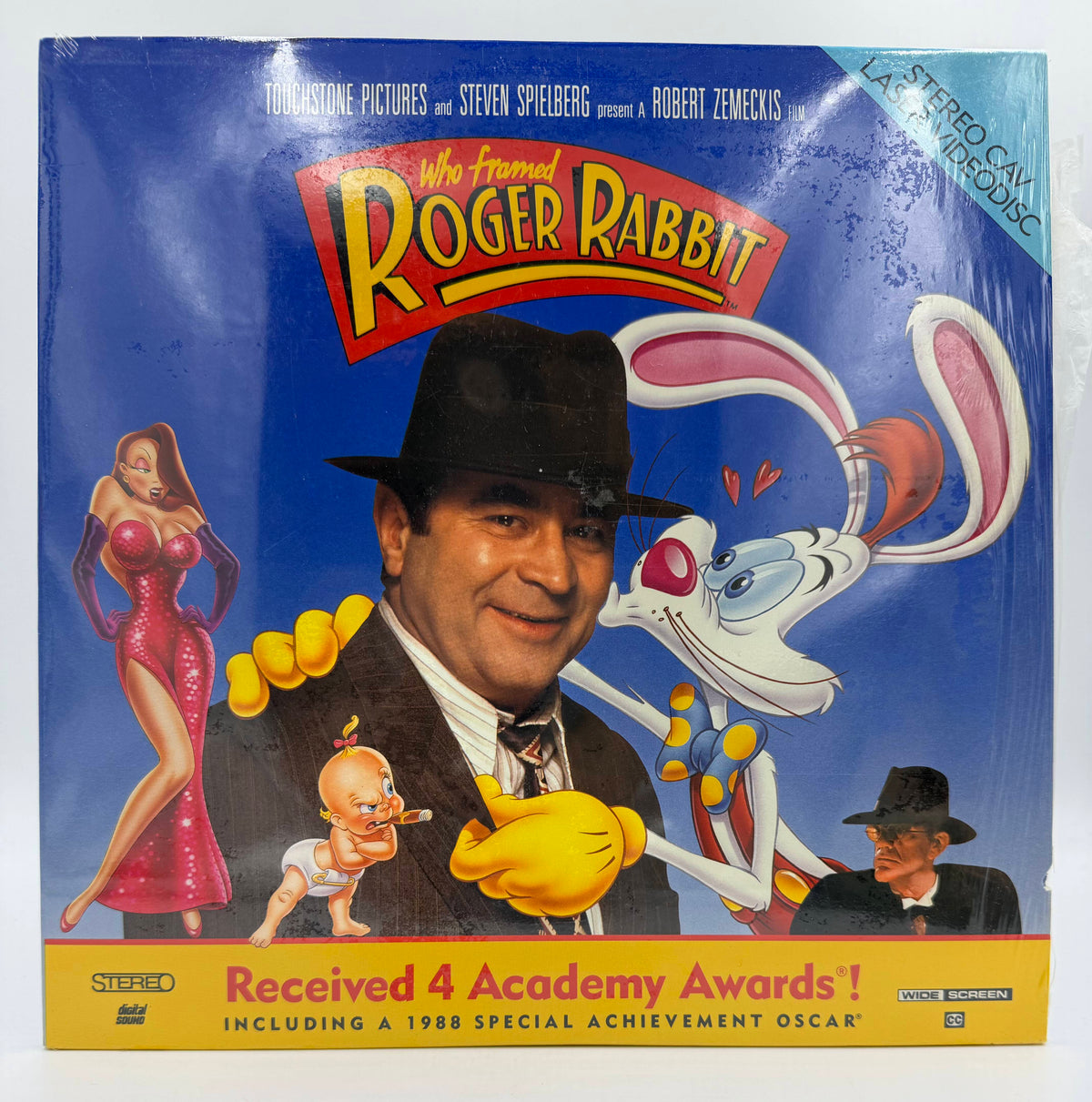 Who Framed Roger Rabbit (1988 / 1989) Touchstone Home Video / Amblin CAV Widescreen 2-Disc Set – LaserDisc - EX