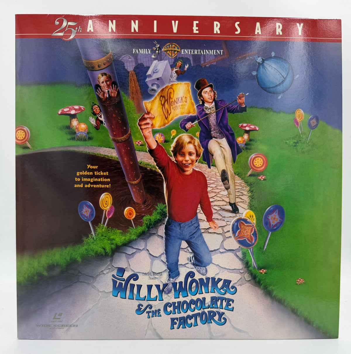 Willy Wonka & The Chocolate Factory: 25th Anniversary Edition (1971 / 1996) Warner Home Video Widescreen LaserDisc - EX