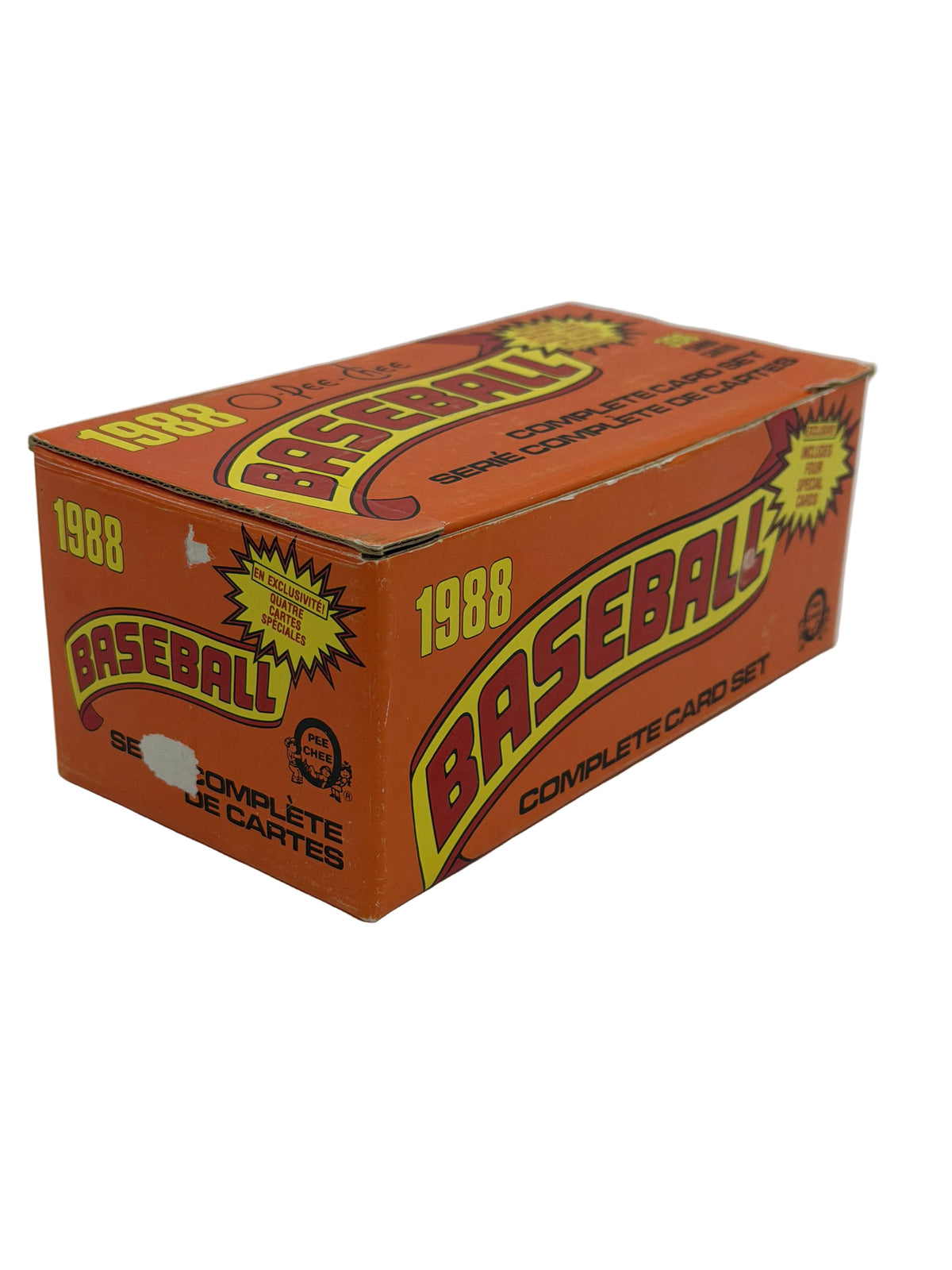 1988 O-Pee-Chee MLB Baseball Complete Factory Card Set (396 Cards) Very Rare
