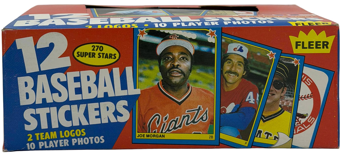 1983 Fleer MLB Baseball Stickers Wax Box (48 Packs)