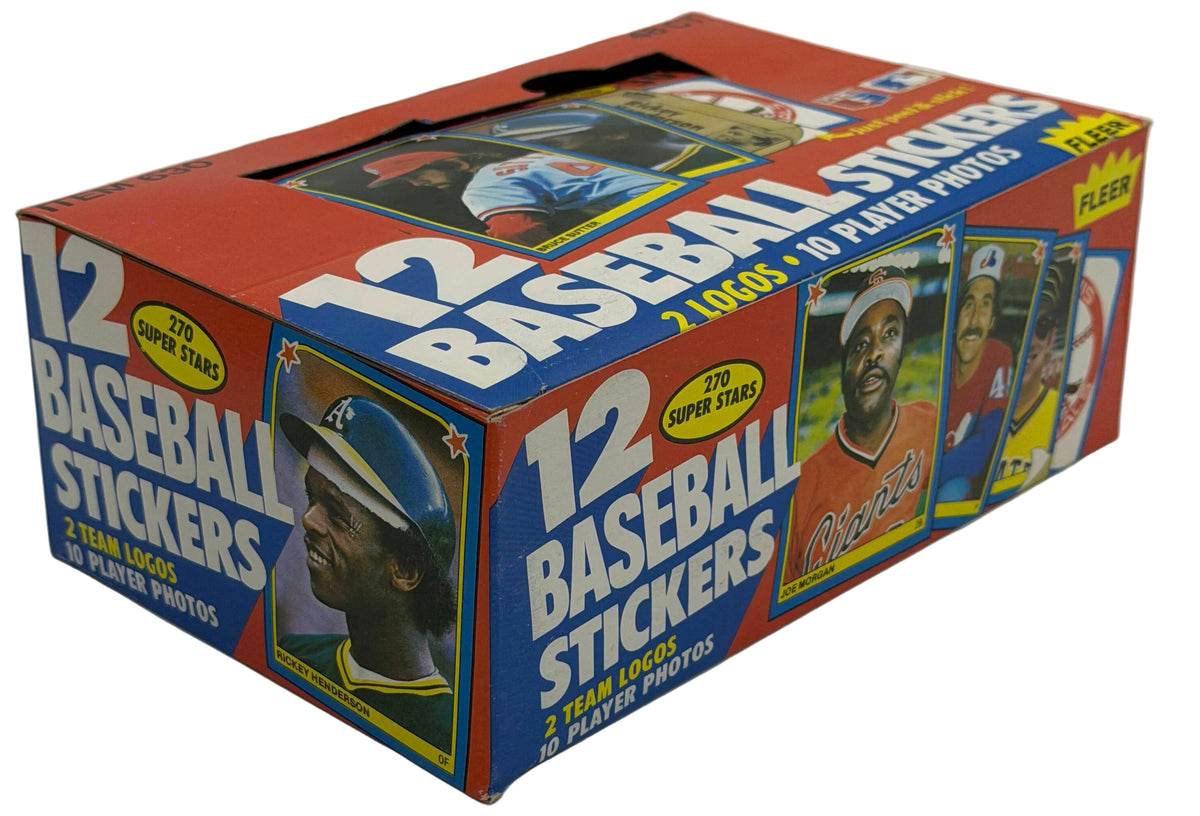 1983 Fleer MLB Baseball Stickers Wax Box (48 Packs)