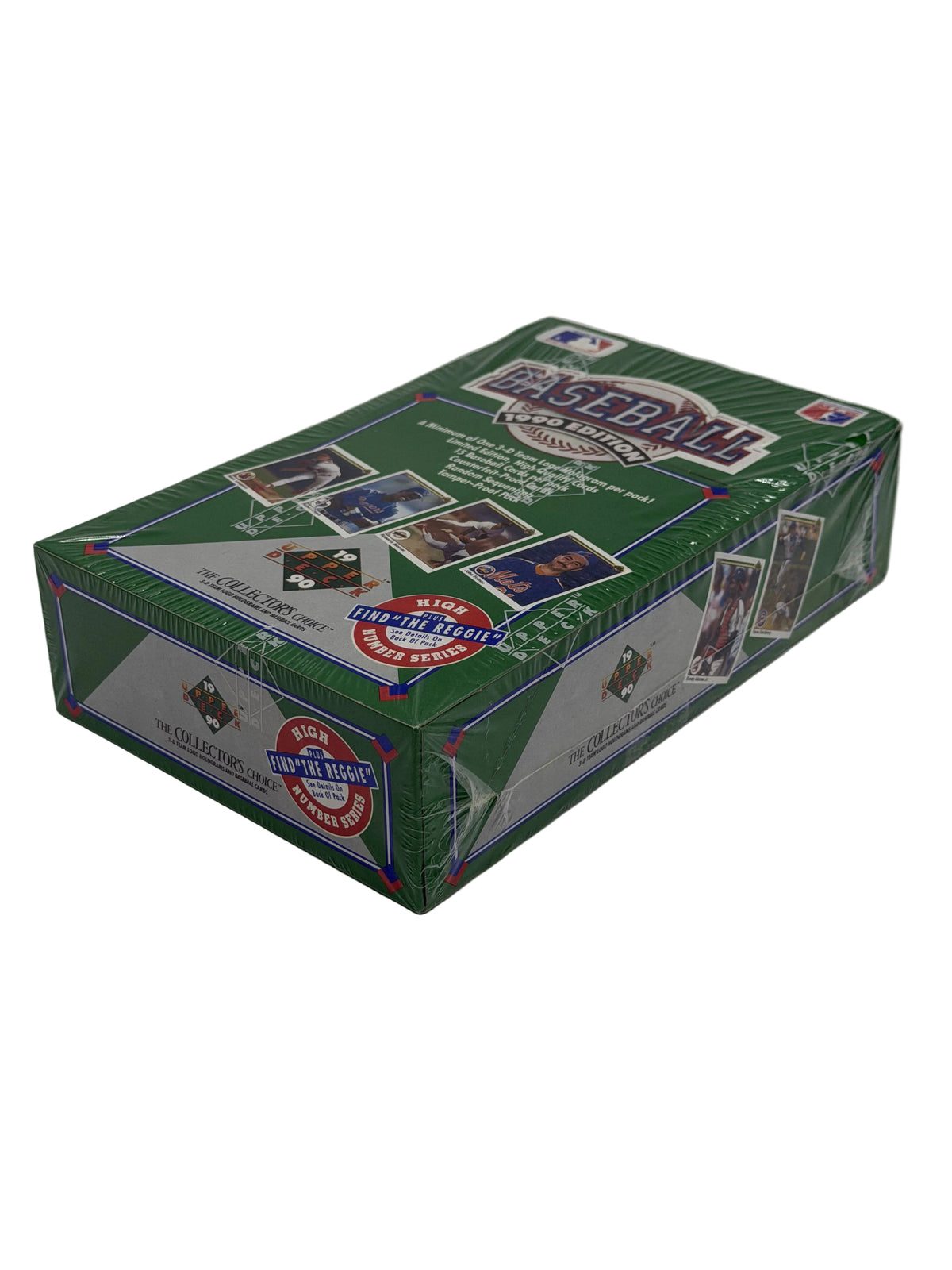 1990 Upper Deck MLB Baseball High Number Series Sealed Wax Box (36 Packs) Possible Reggie Jackson Autograph