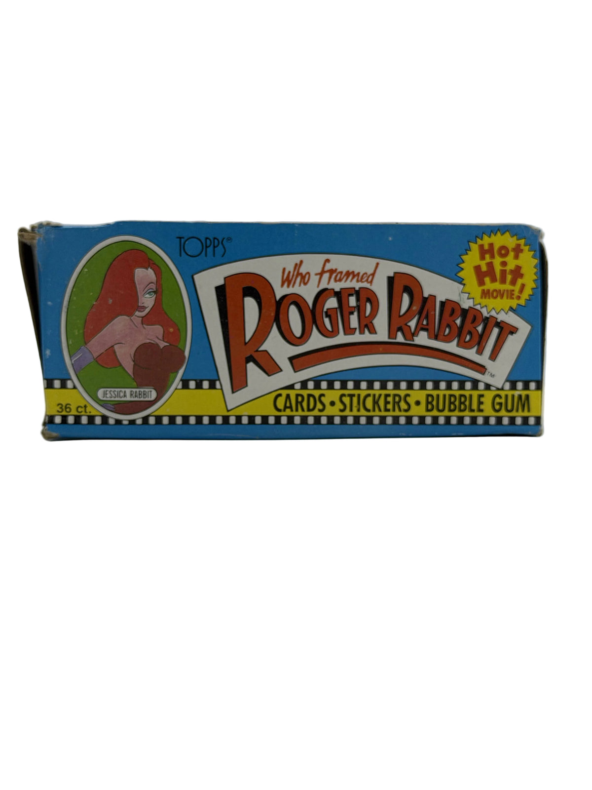 1988 Topps Who Framed Roger Rabbit Unopened Wax Box (36 Packs)