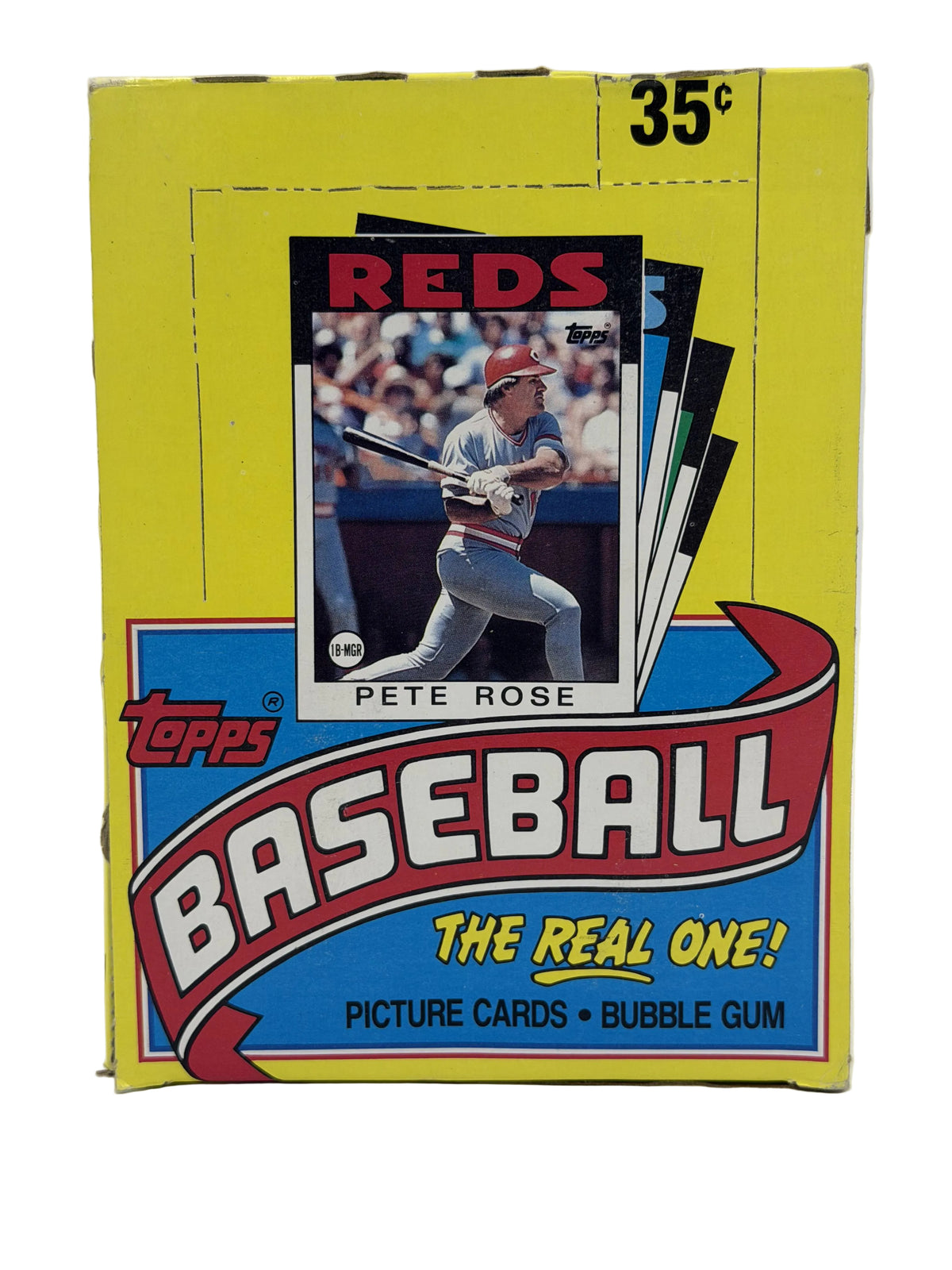 1986 Topps MLB Baseball Unopened Wax Box (36 Packs)