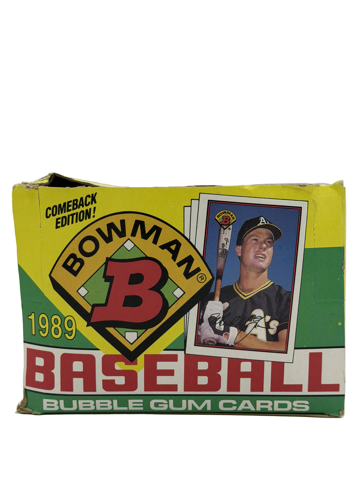 1989 Bowman MLB Baseball Unopened Wax Box (36 Packs) Possible Ken Griffey Jr Rookie