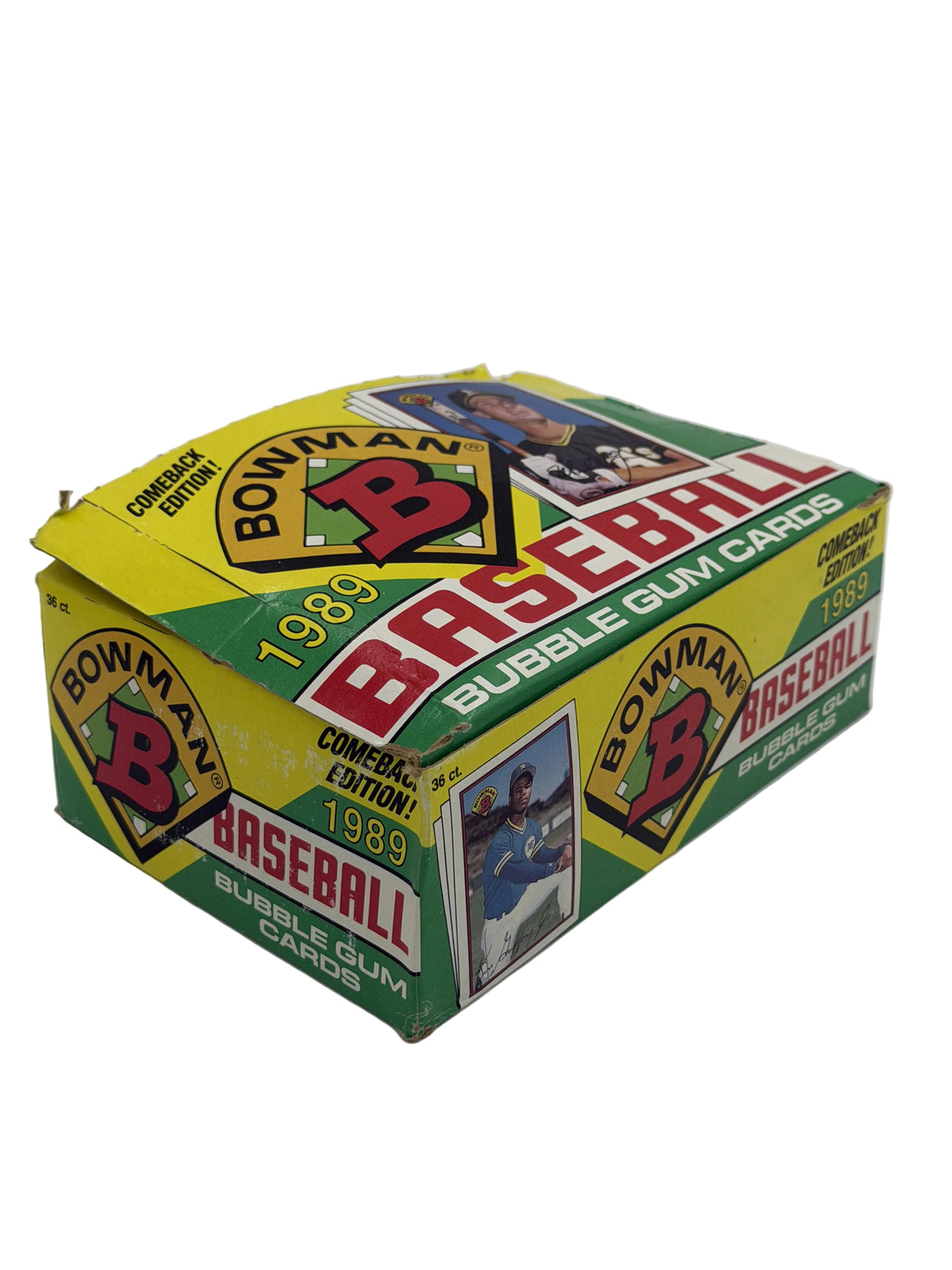 1989 Bowman MLB Baseball Unopened Wax Box (36 Packs) Possible Ken Griffey Jr Rookie