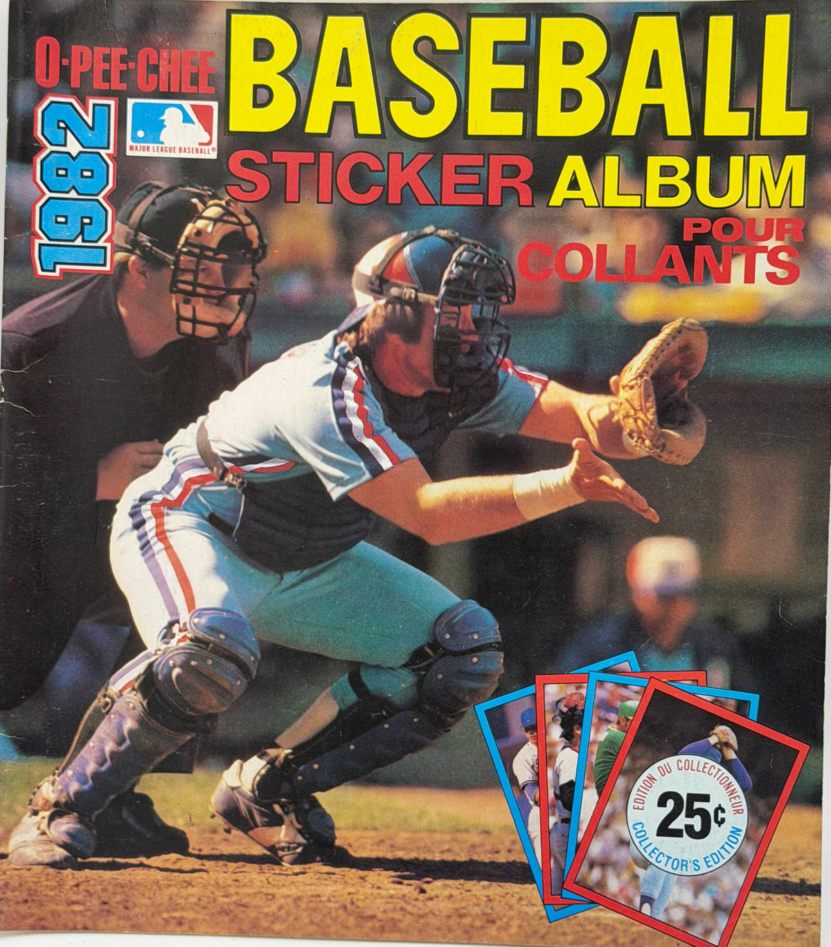 1982 O-Pee-Chee MLB Baseball Unopened Sticker Box (100 Packs) with Album | Very Rare