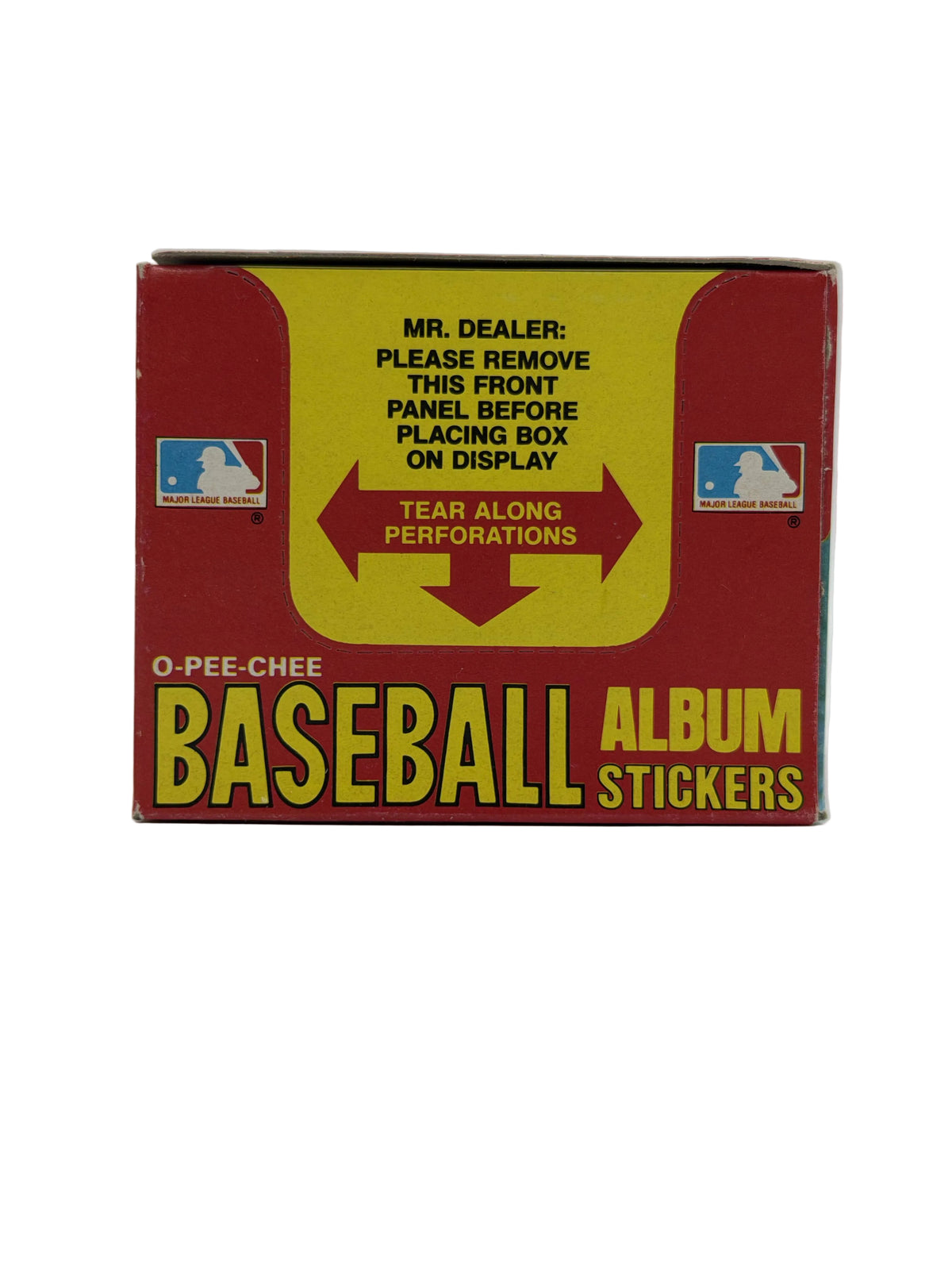 1982 O-Pee-Chee MLB Baseball Unopened Sticker Box (100 Packs) with Album | Very Rare