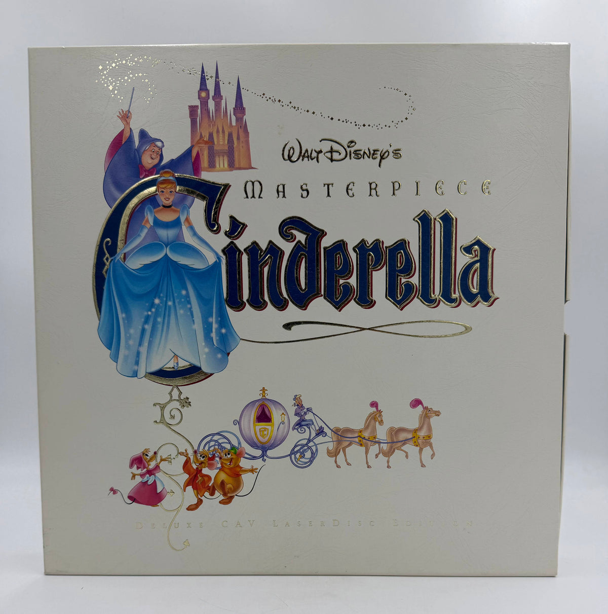 Walt Disney's Masterpiece: Cinderella – Deluxe CAV LaserDisc Edition (1950 / 1995) 3-Disc Box Set - EX