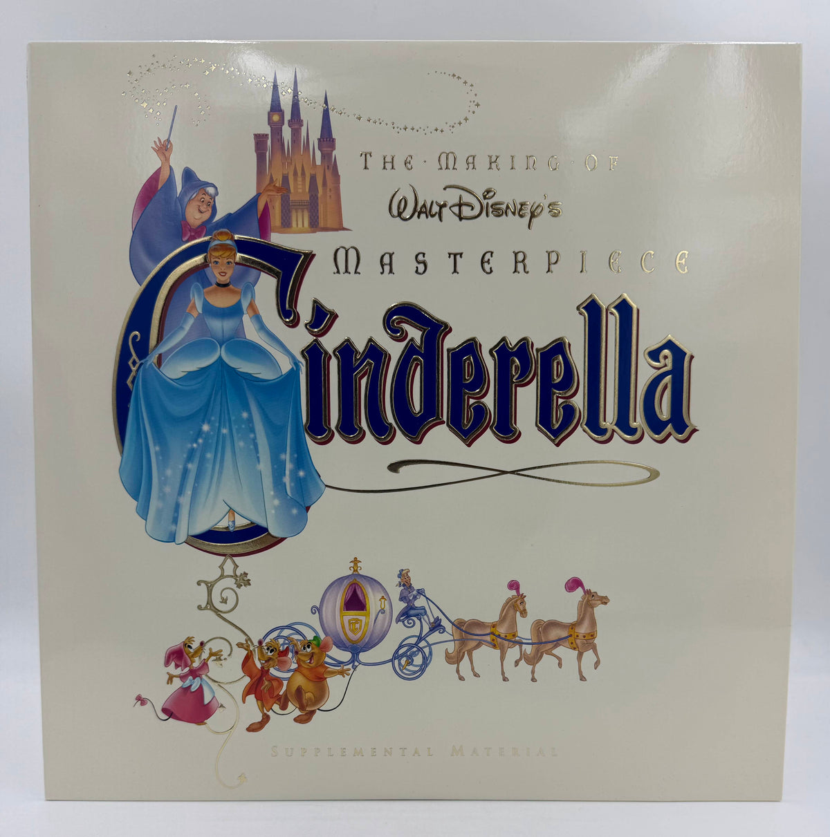 Walt Disney's Masterpiece: Cinderella – Deluxe CAV LaserDisc Edition (1950 / 1995) 3-Disc Box Set - EX