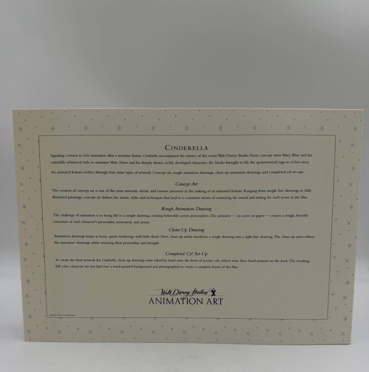 Walt Disney's Masterpiece: Cinderella – Deluxe CAV LaserDisc Edition (1950 / 1995) 3-Disc Box Set - EX