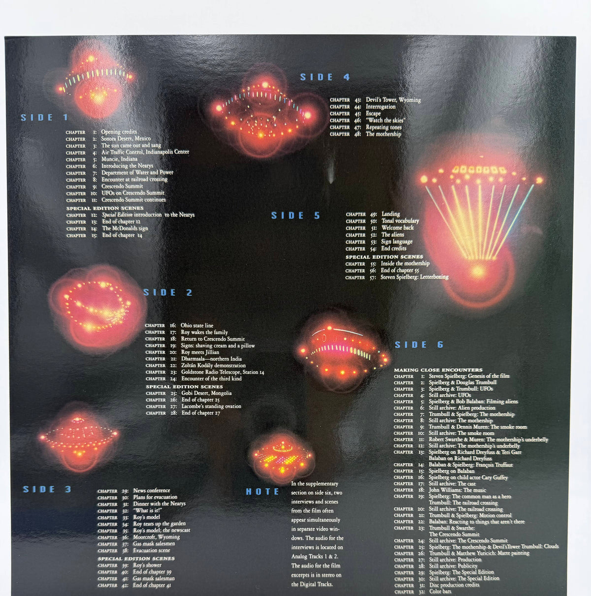 Close Encounters of the Third Kind (1977 / 1990) The Criterion Collection CAV Widescreen 3-Disc Box Set – LaserDisc - EX