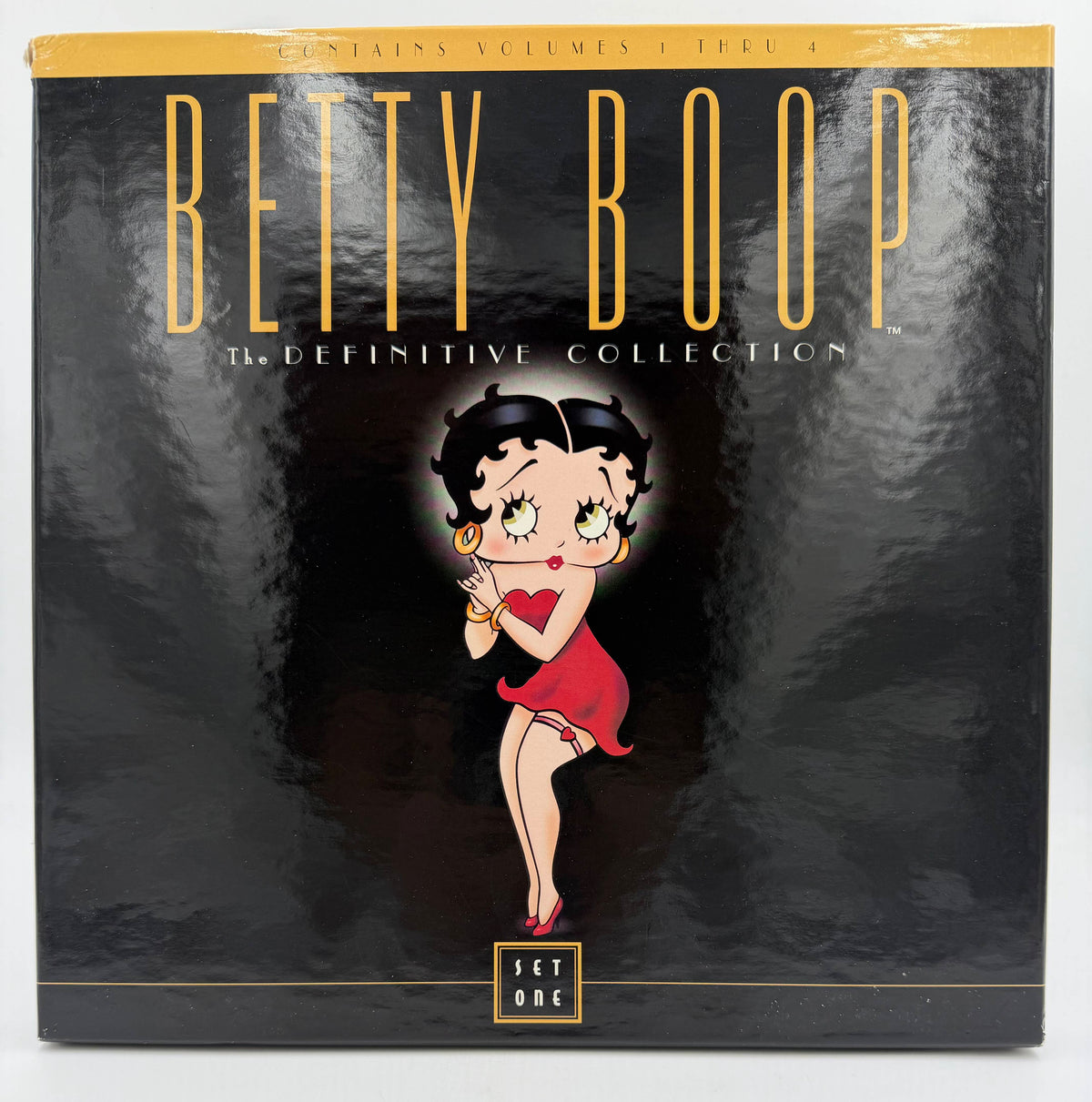 Betty Boop: The Definitive Collection – Set One (1930–1939 / 1997) Republic Pictures Home Video 4-Disc Box Set LaserDisc - VG+