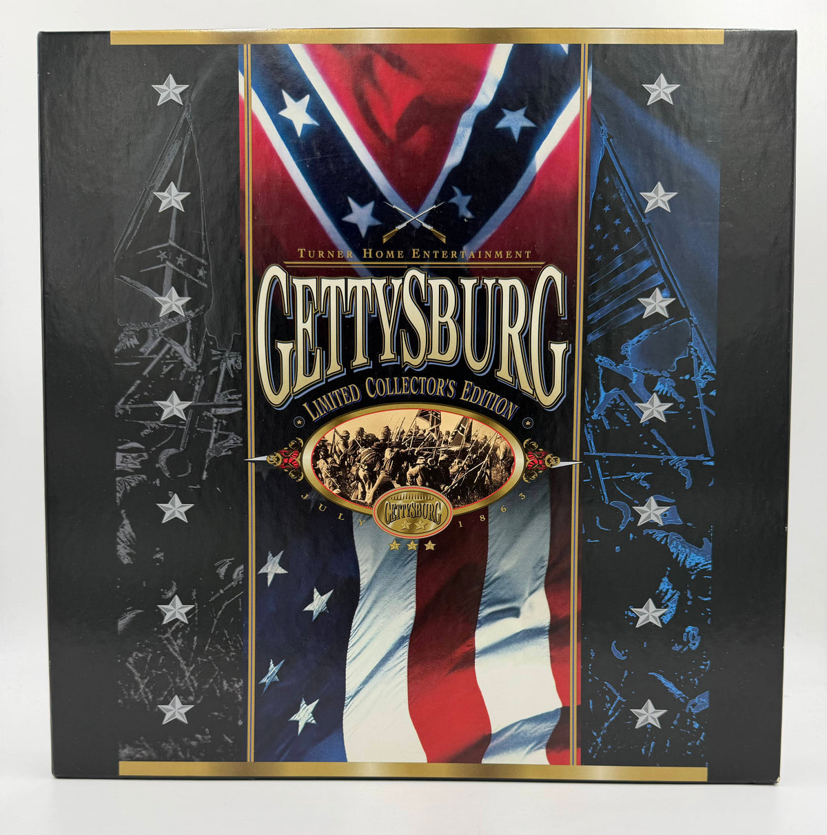 Gettysburg: Limited Collector's Edition (1993) Turner Home Entertainment / Image Entertainment 4-Disc Box Set LaserDisc - VG+